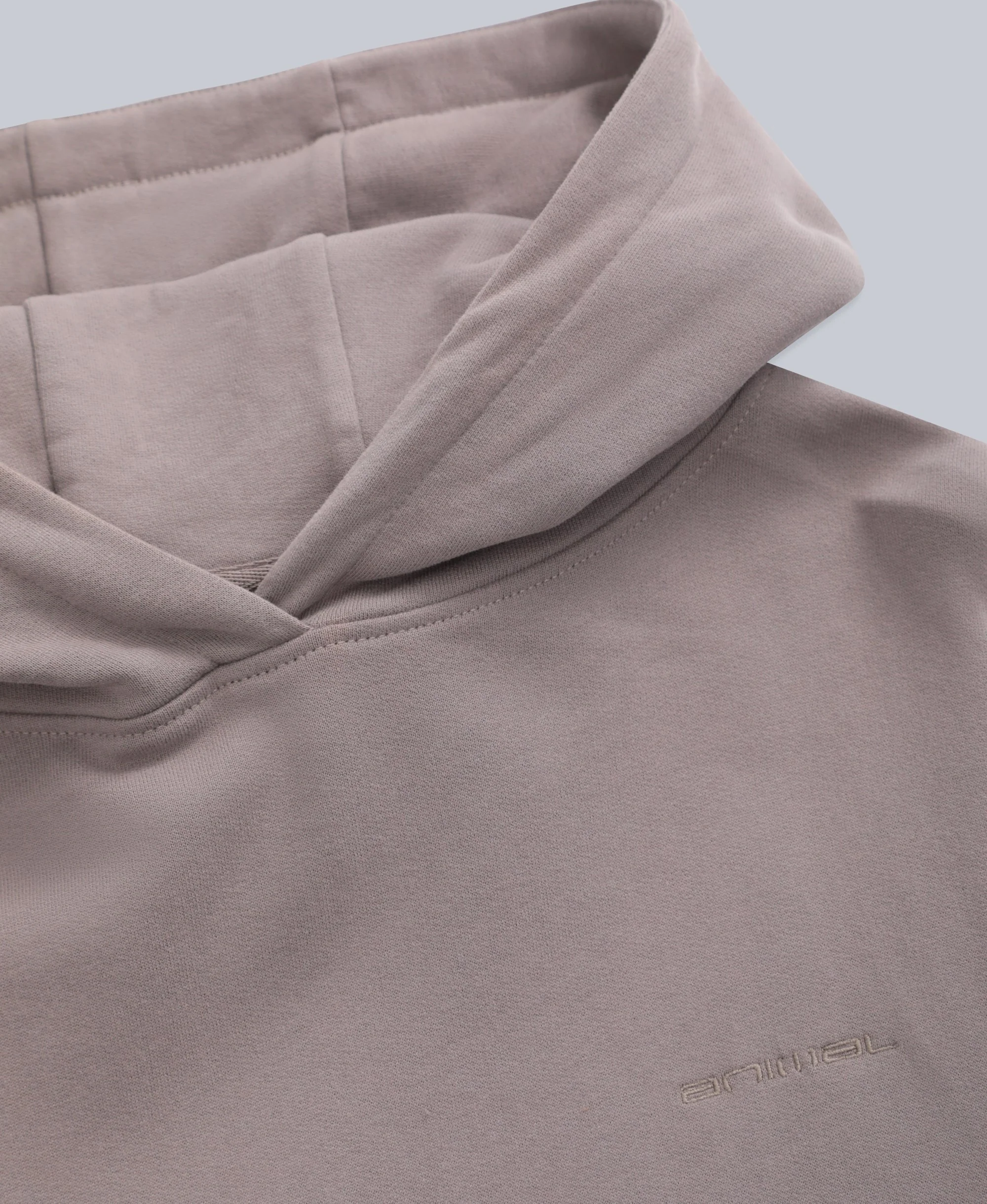 Idol Womens Drop Shoulder Hoodie - Taupe - Image 7