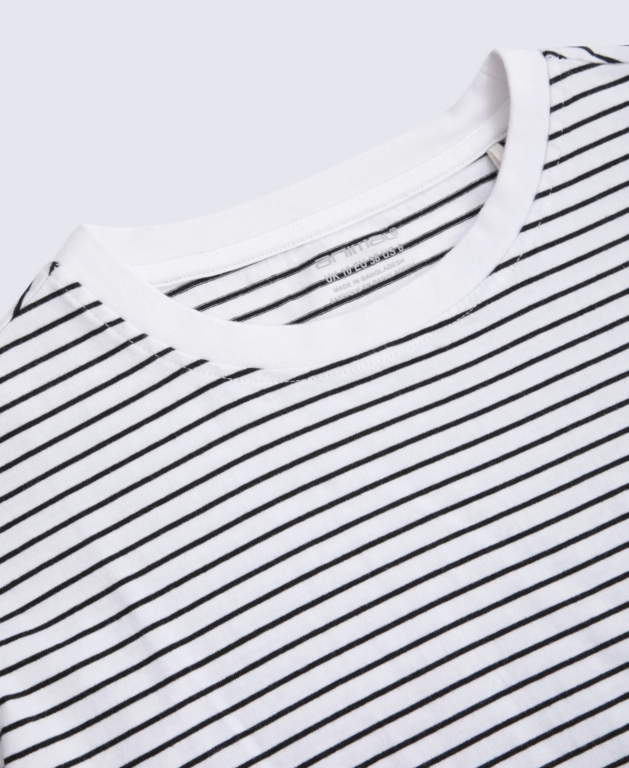 Idol Womens Relaxed Fit T-Shirt - Off White - Image 3