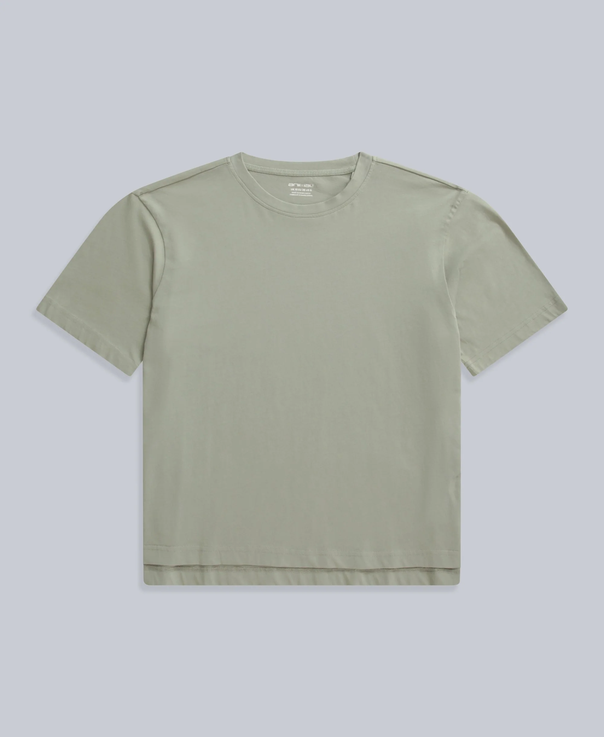 Idol Womens Relaxed Fit T-Shirt - Pale Green - Image 6
