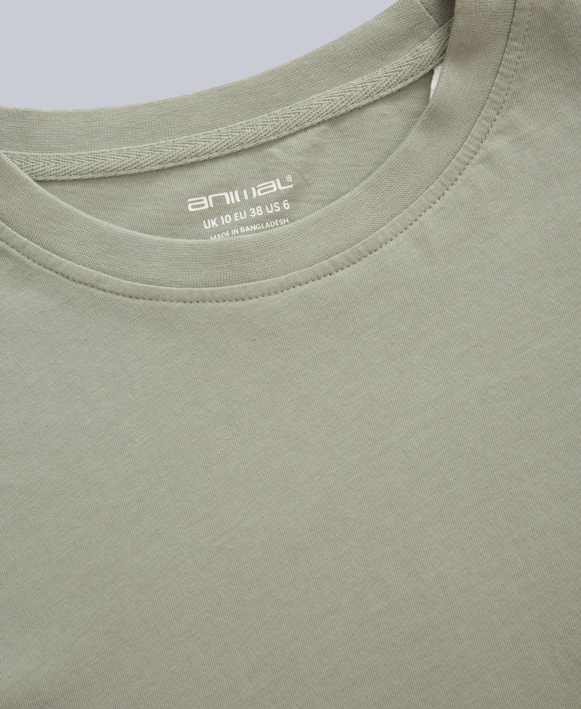 Idol Womens Relaxed Fit T-Shirt - Pale Green - Image 8