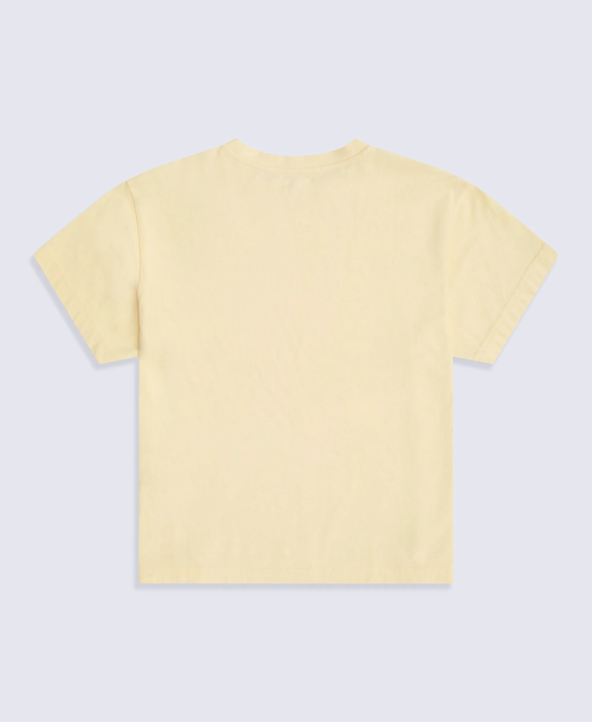 Idol Womens Relaxed Fit T-Shirt - Pale Yellow - Image 2
