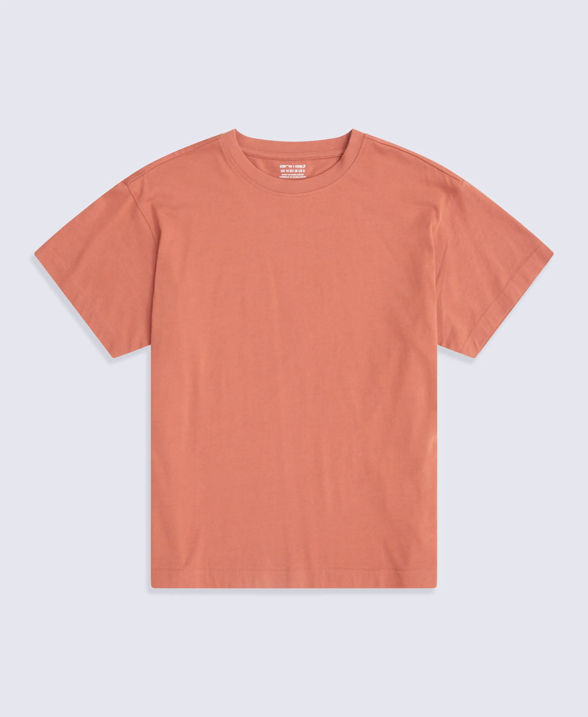 Idol Womens Relaxed Fit T-Shirt - Rust