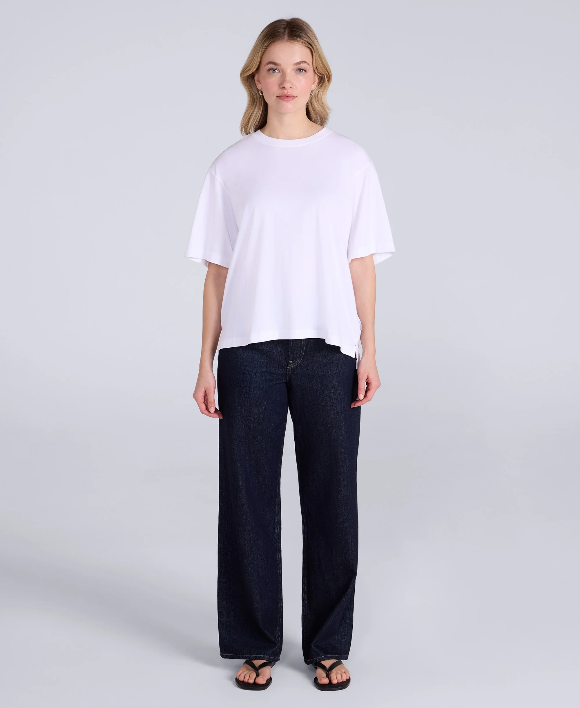 Idol Womens Relaxed Fit T-Shirt - White - Image 2