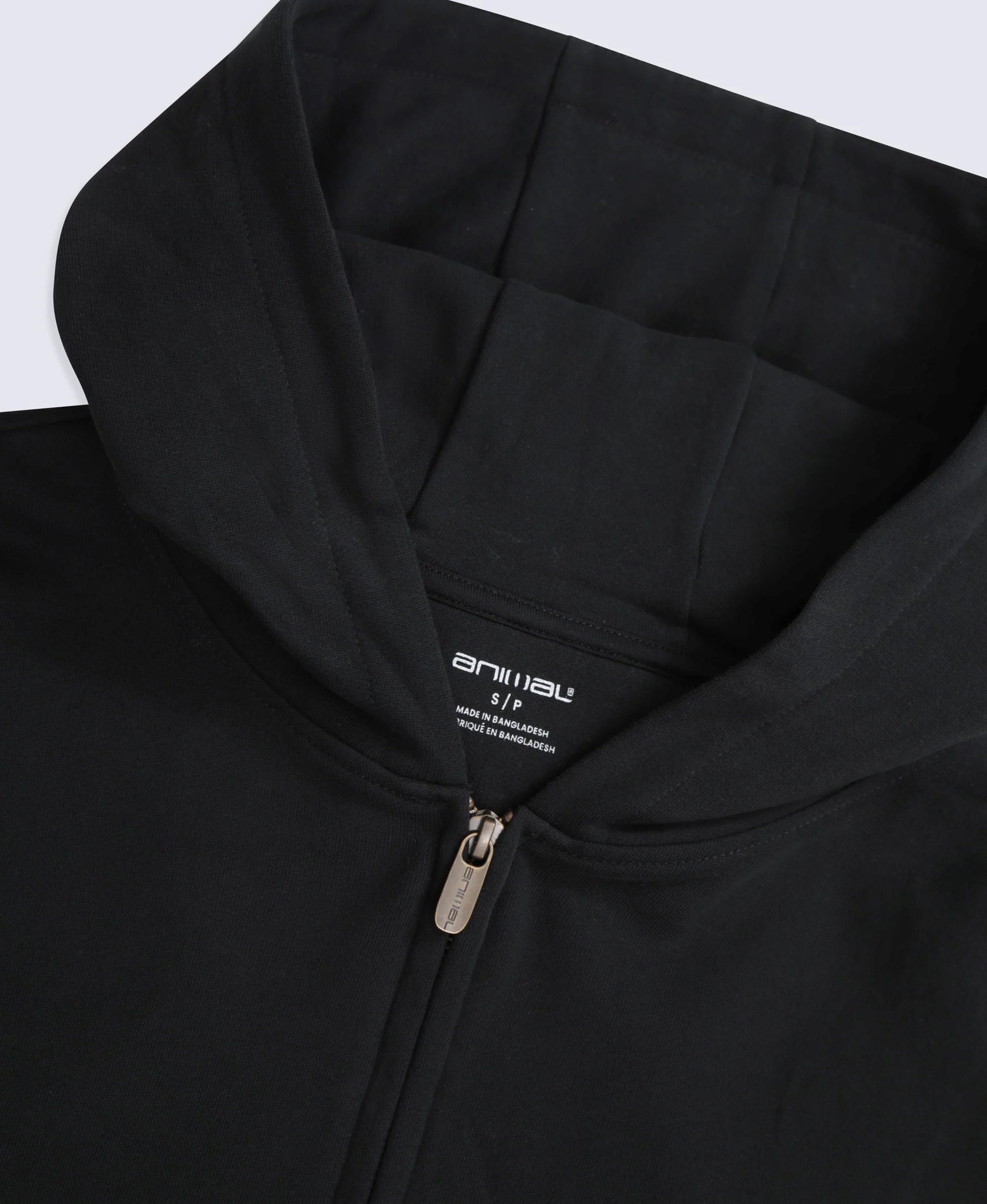 Idol Womens Zip Through Hoodie - Black - Image 3