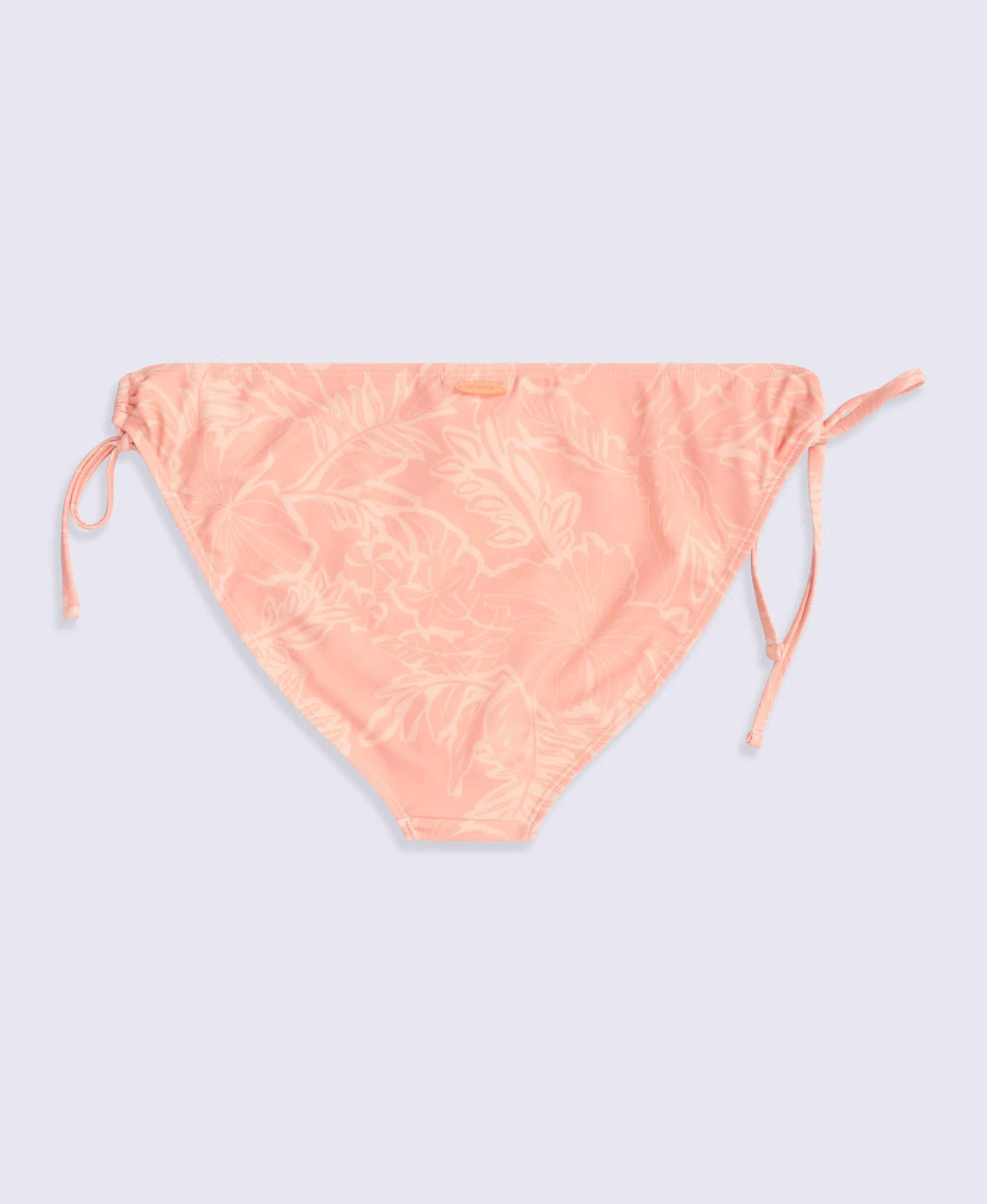 Iona Womens Tie Side Bikini Bottoms - Bright Orange - Image 3