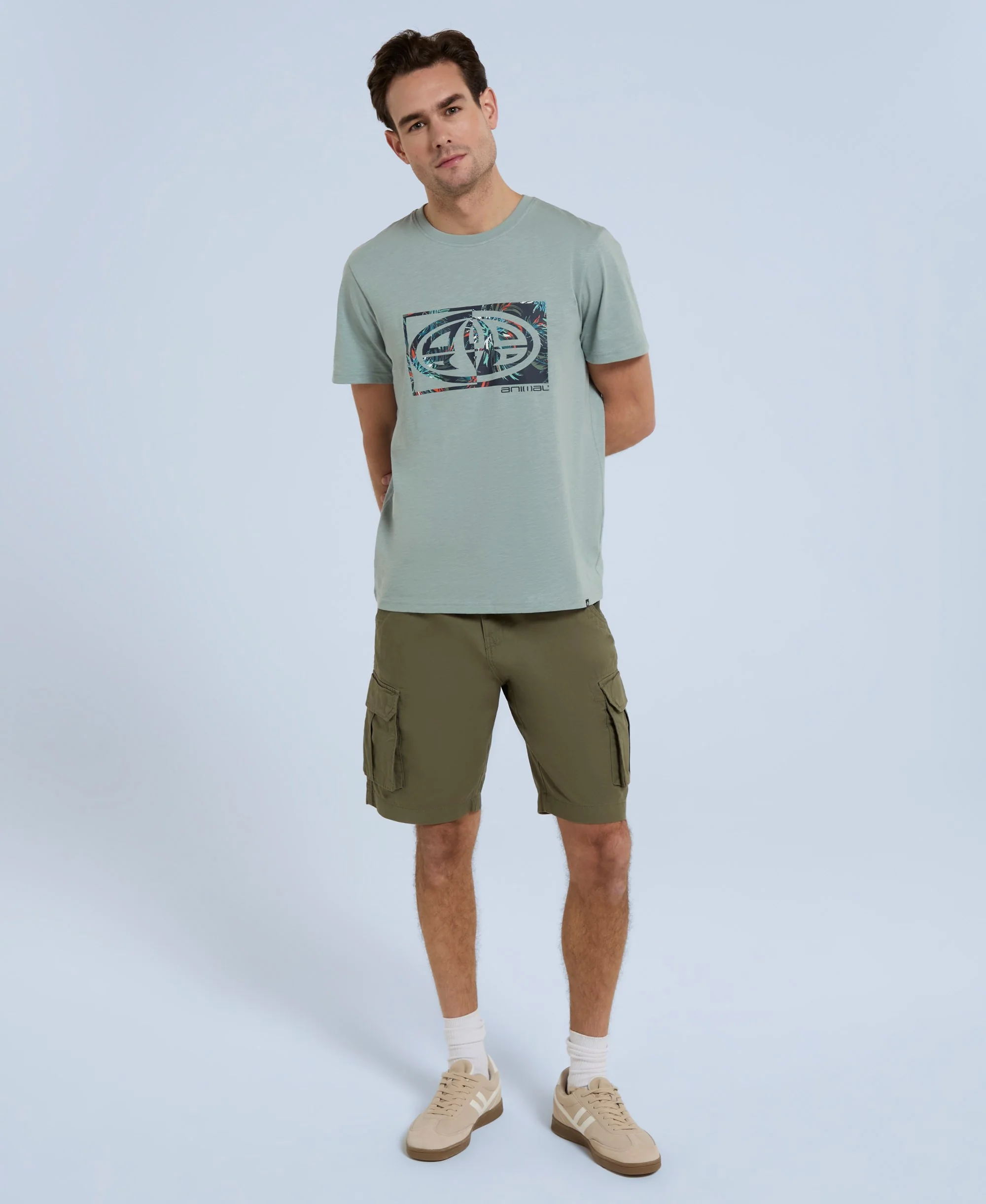 Jacob Mens Graphic T-Shirt - Corn Blue - Image 2