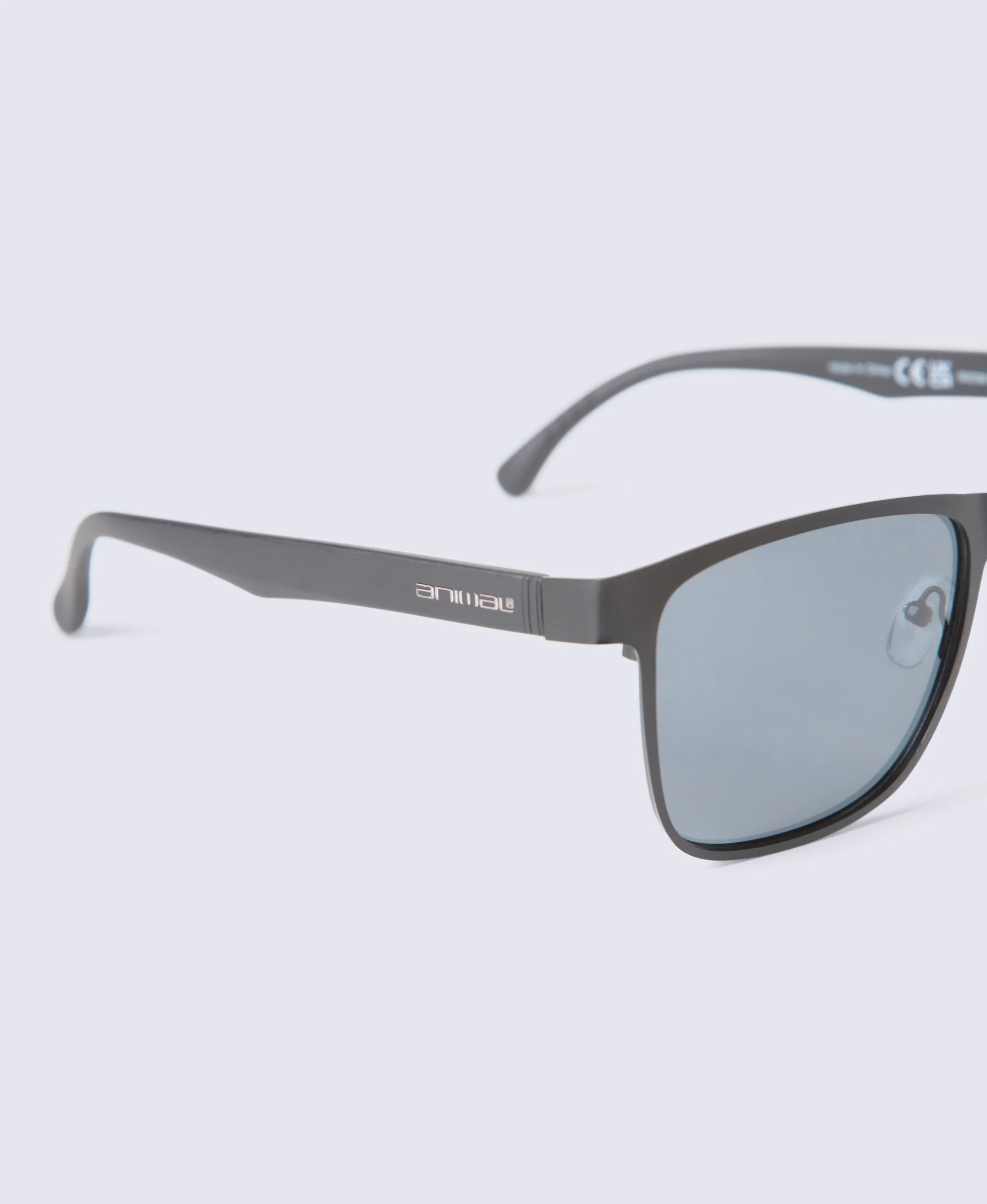 Jacob Mens Polarized Metal Sunglasses - Black - Image 5
