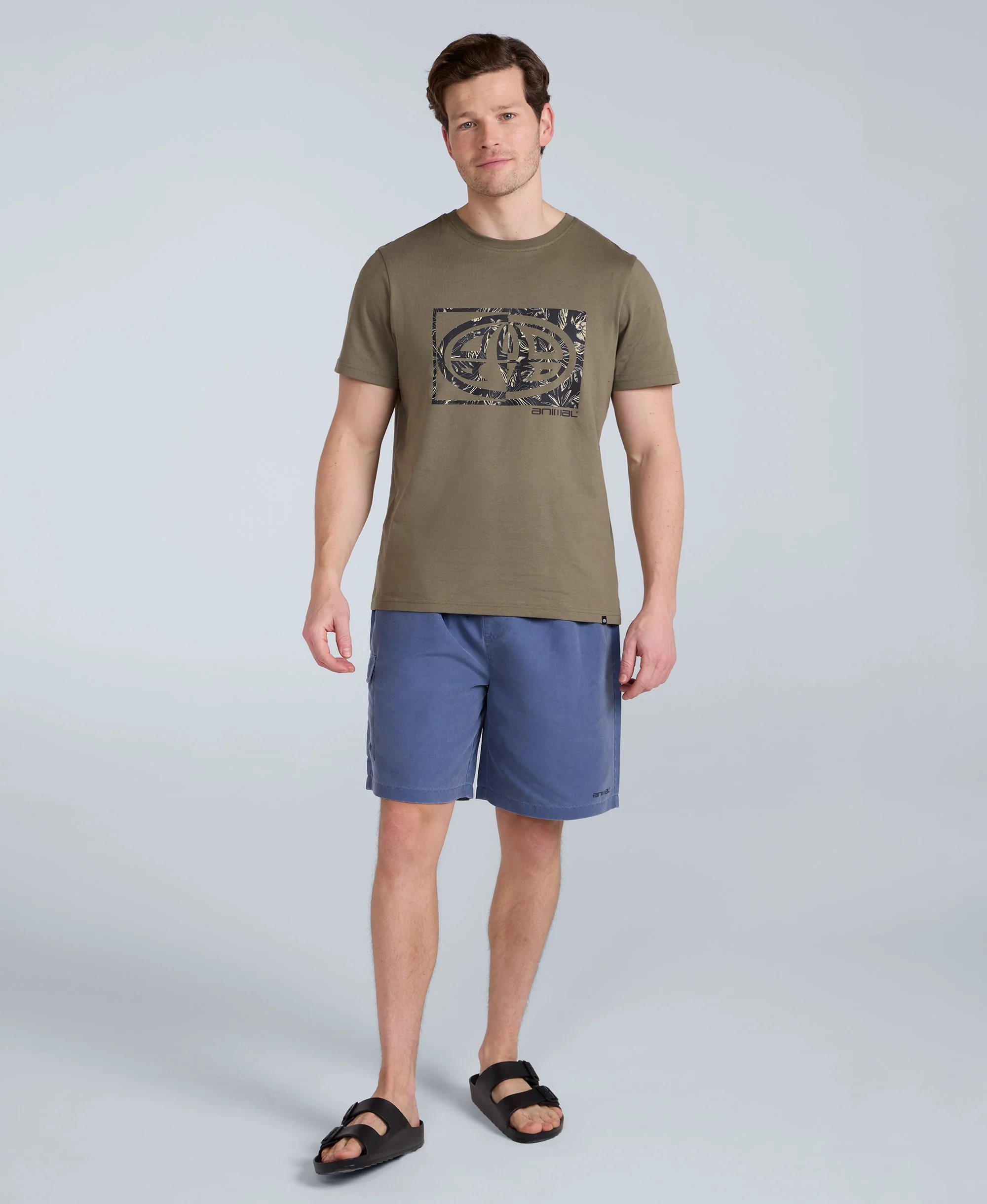Jacob Mens T-Shirt - Dark Green - Image 2