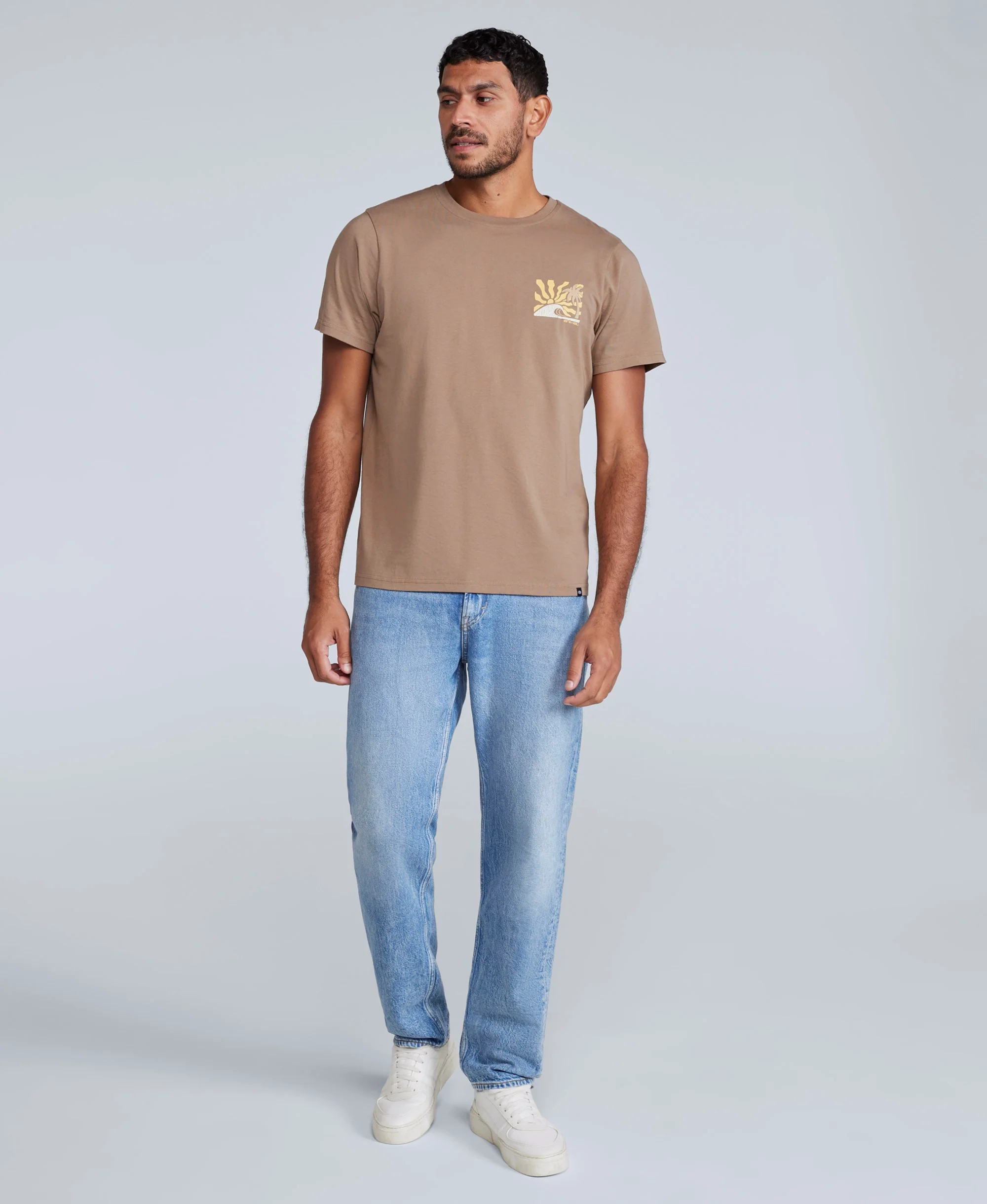 Jacob Mens T-Shirt - Tan - Image 5