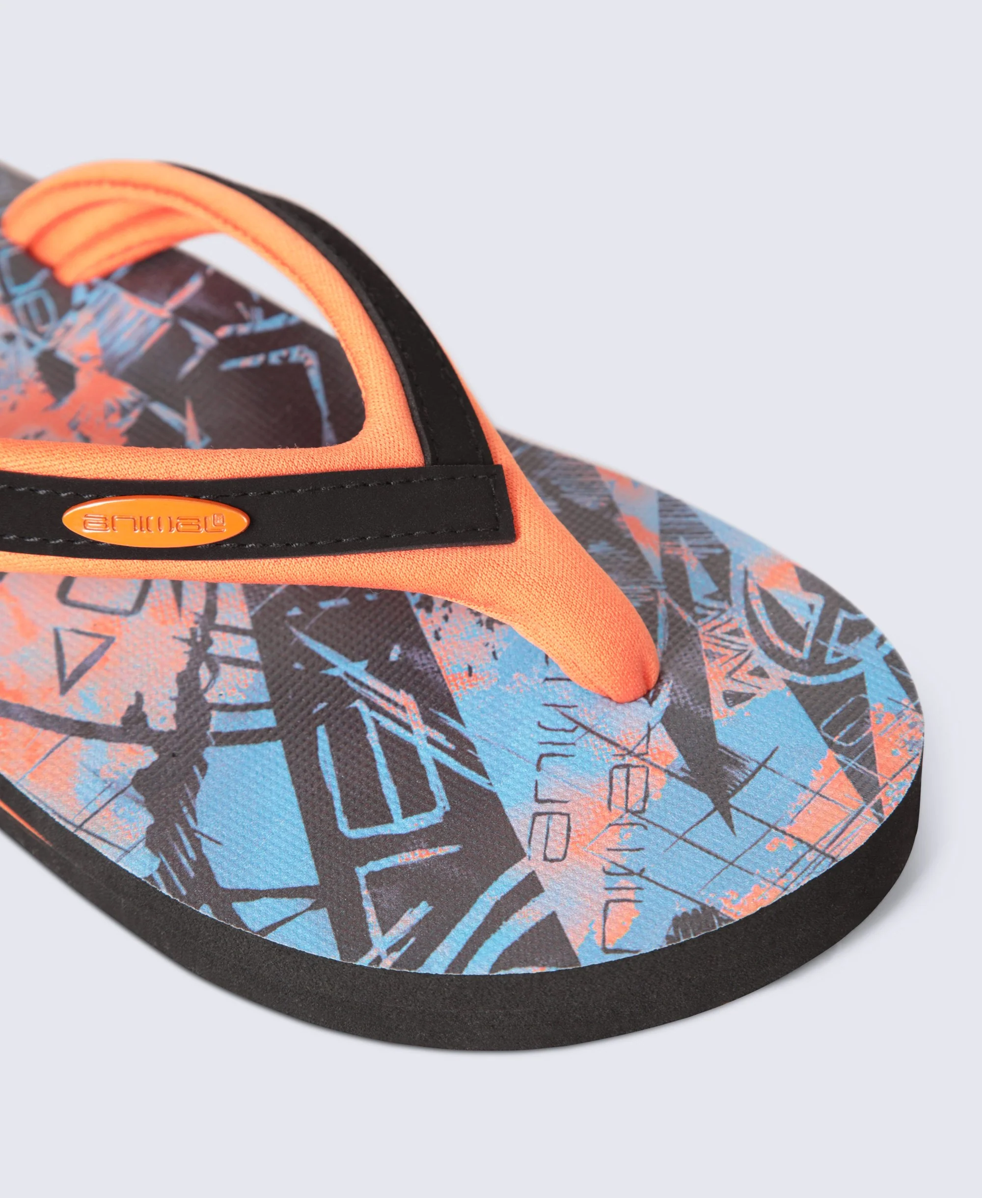 Jekyl Kids Flip-Flops - Burnt Orange - Image 5