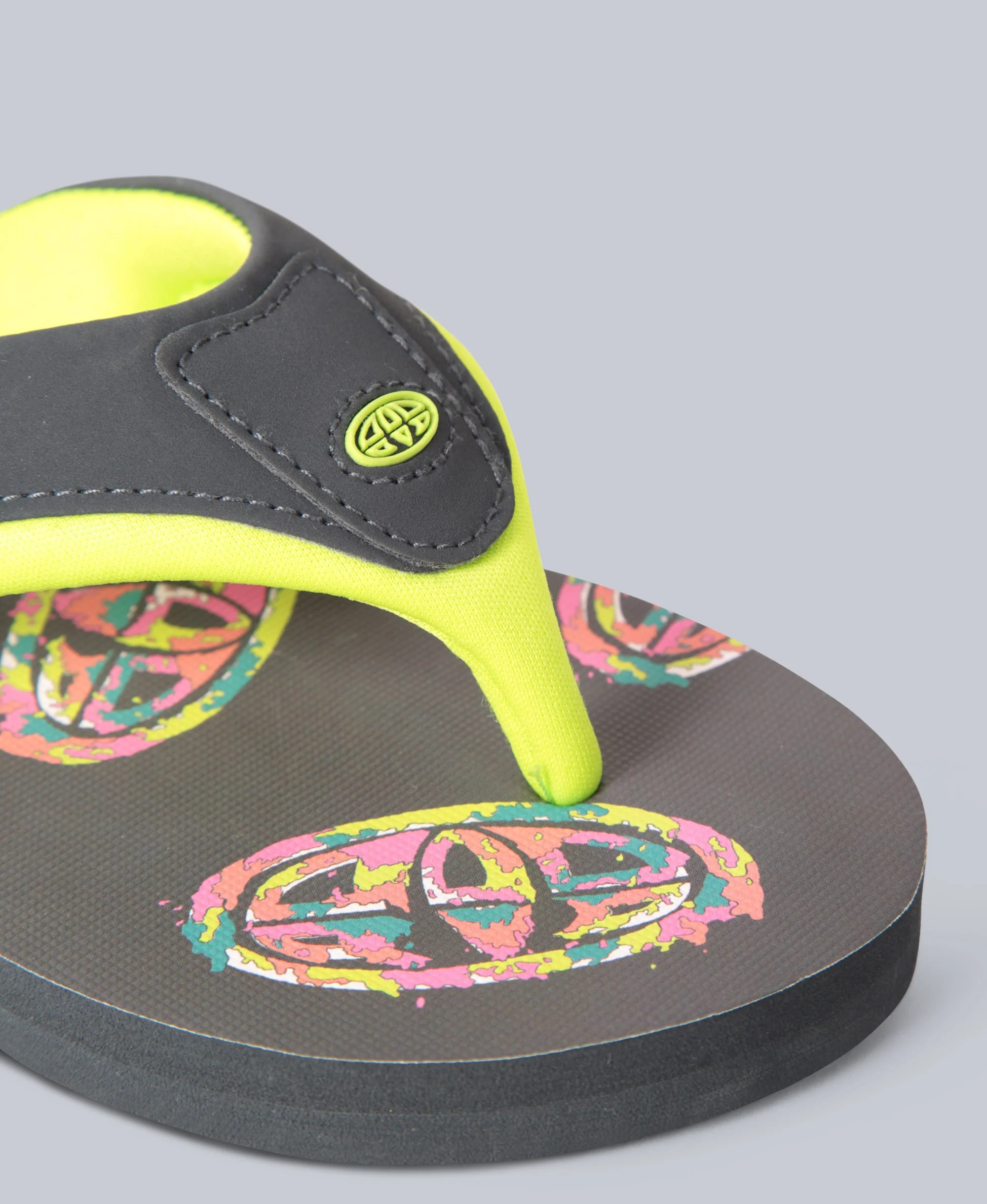 Jekyl Kids Flip-Flops - Lime - Image 4