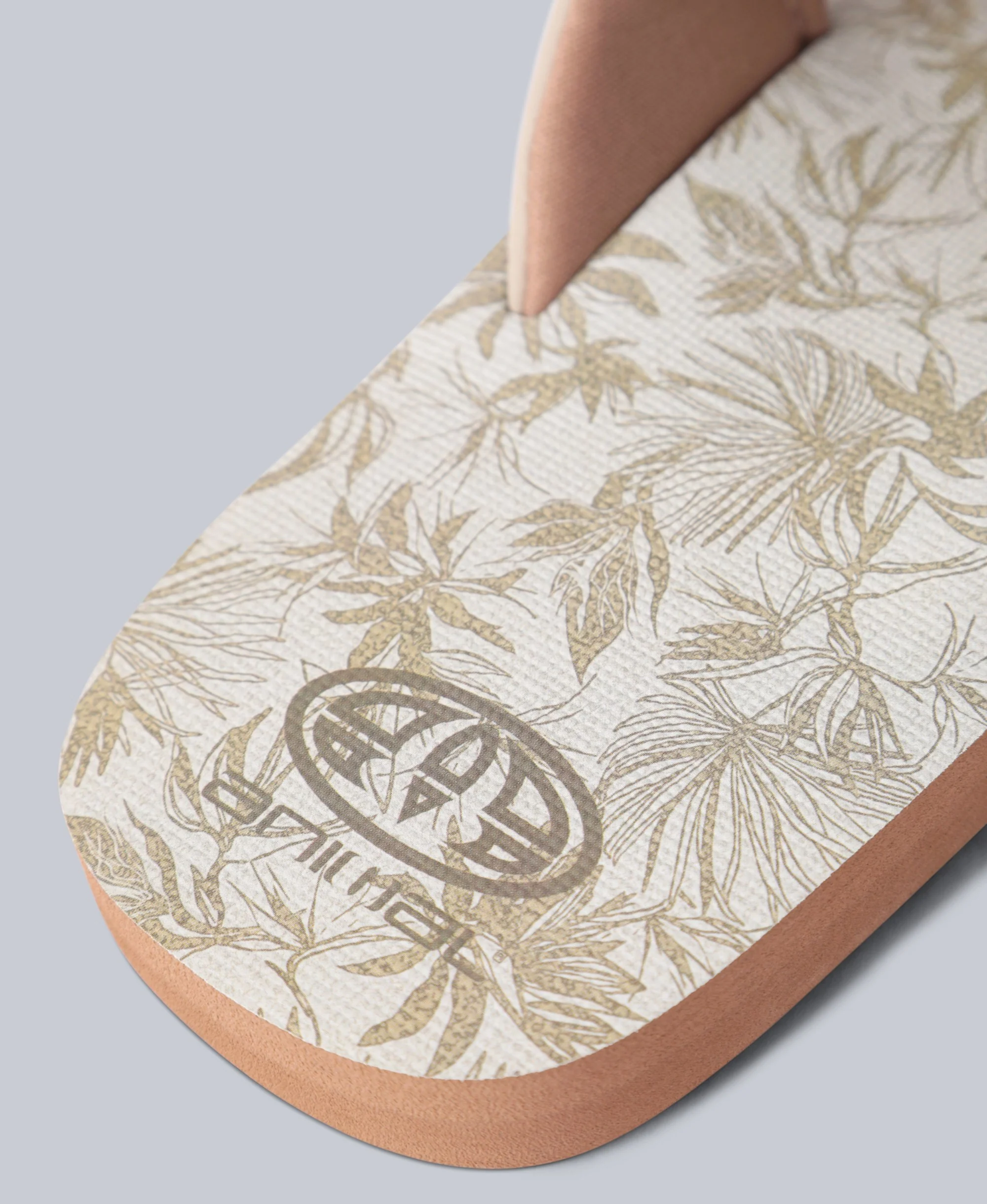 Jekyl Mens Flip-Flops - Tan - Image 6