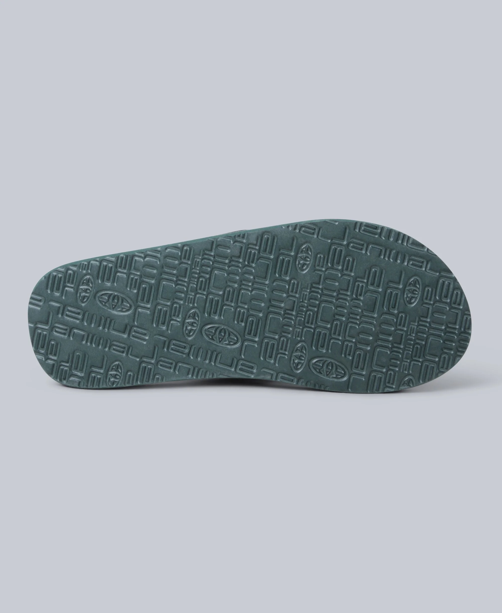 Jekyl Mens Flip-Flops - Khaki - Image 3
