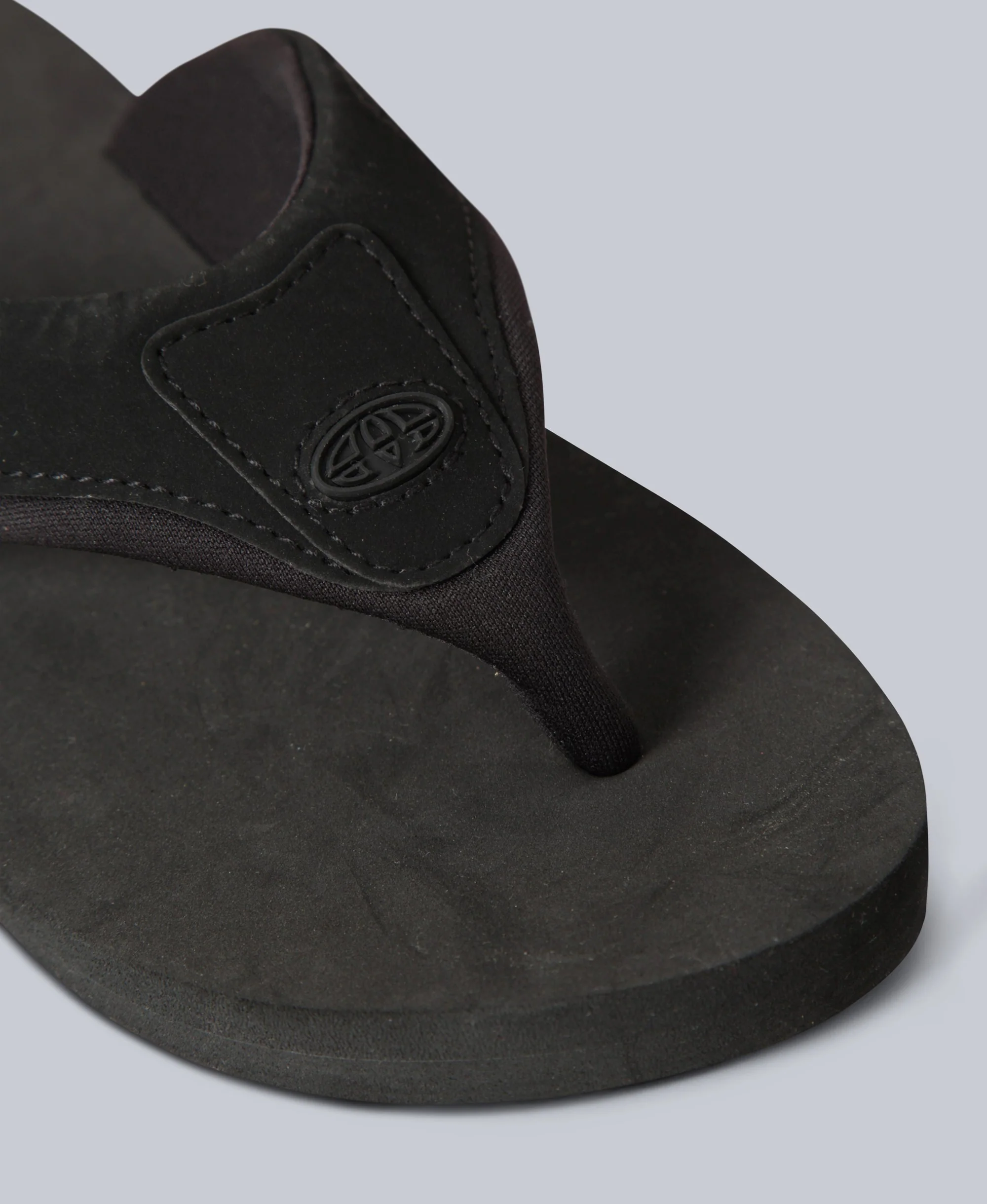 Jekyl Mens Flip-Flops - Grey - Image 4