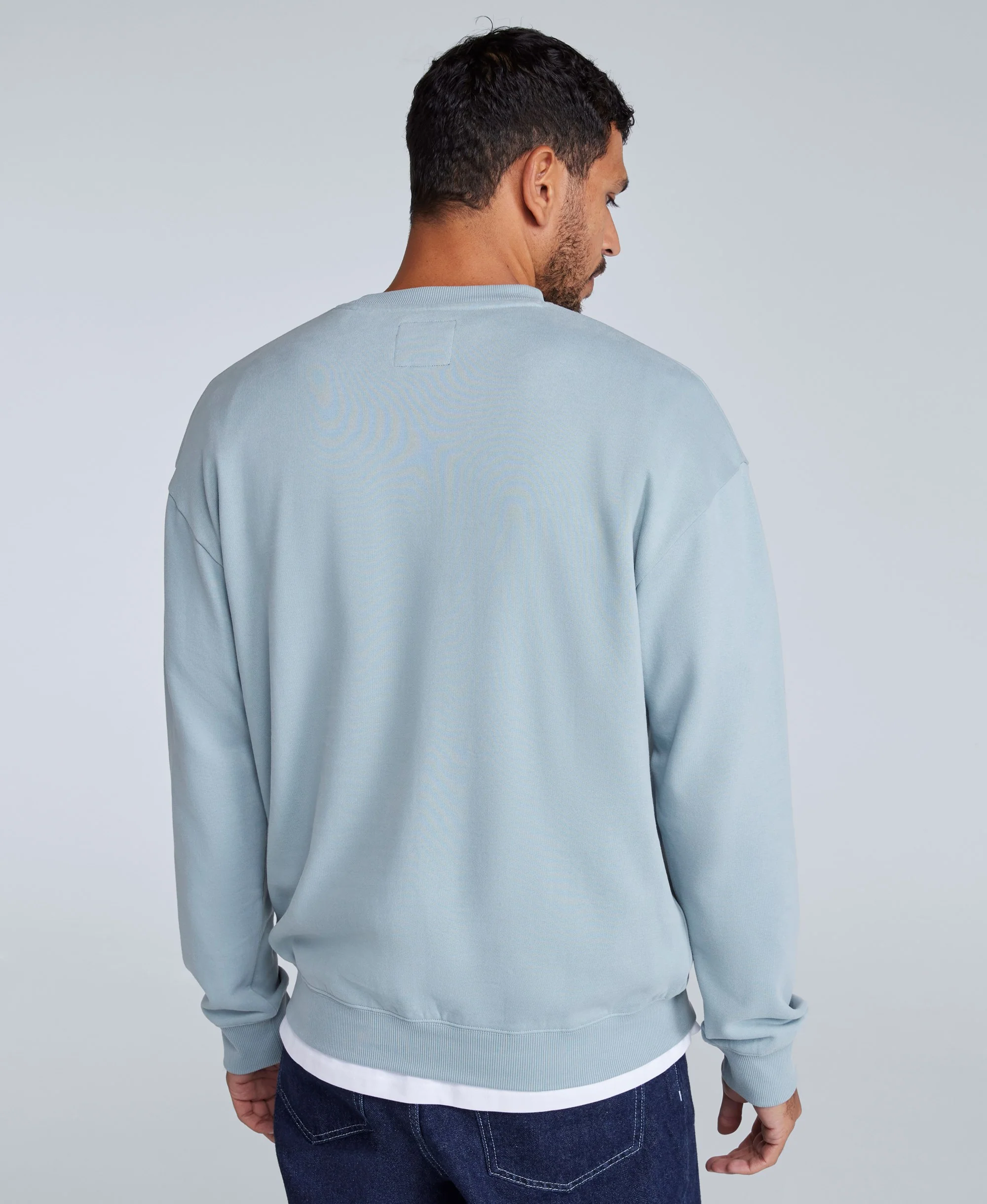 Jonah Mens Sweatshirt - Light Blue - Image 4