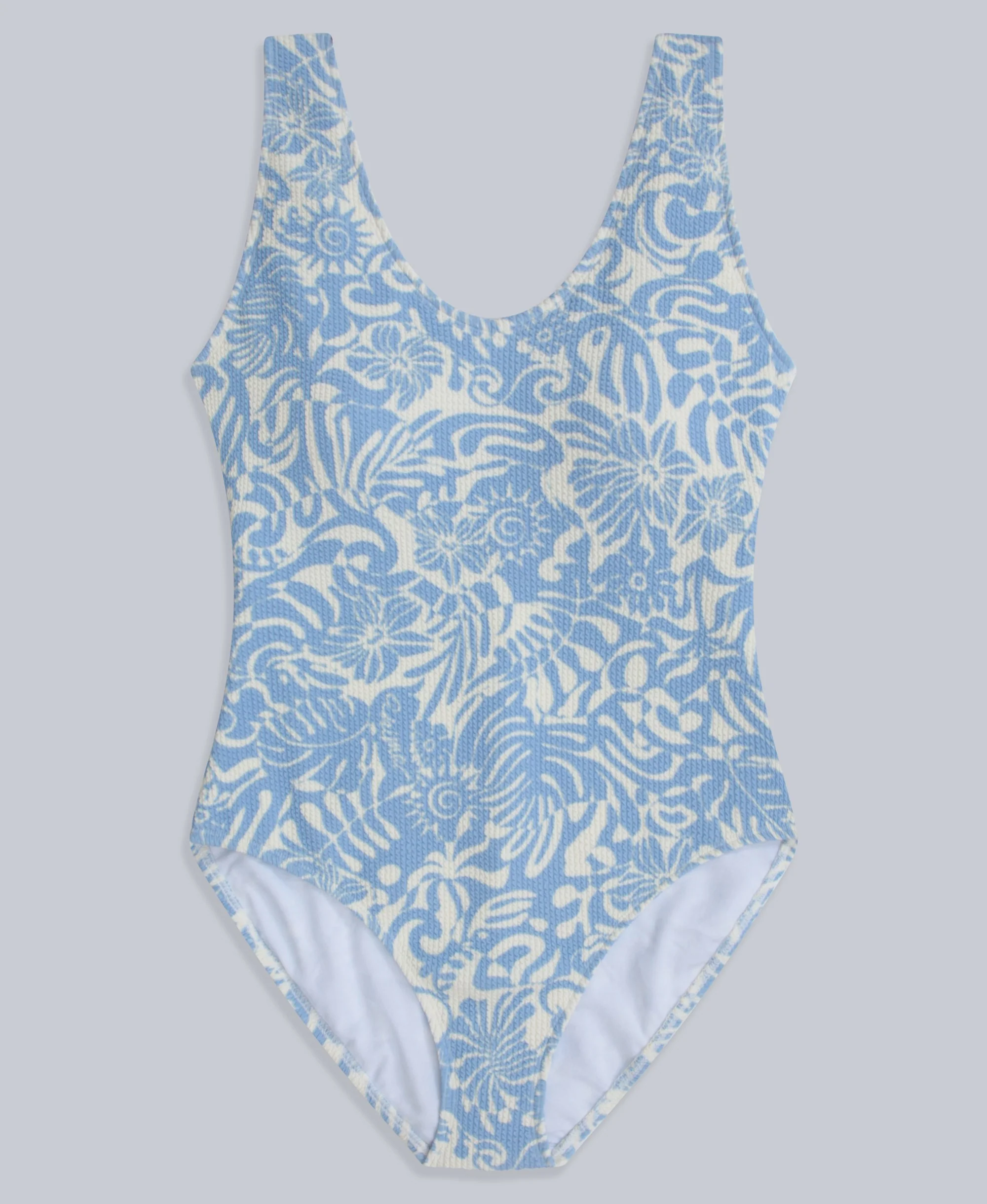 Lea Womens Swimsuit - Light Blue - Image 6