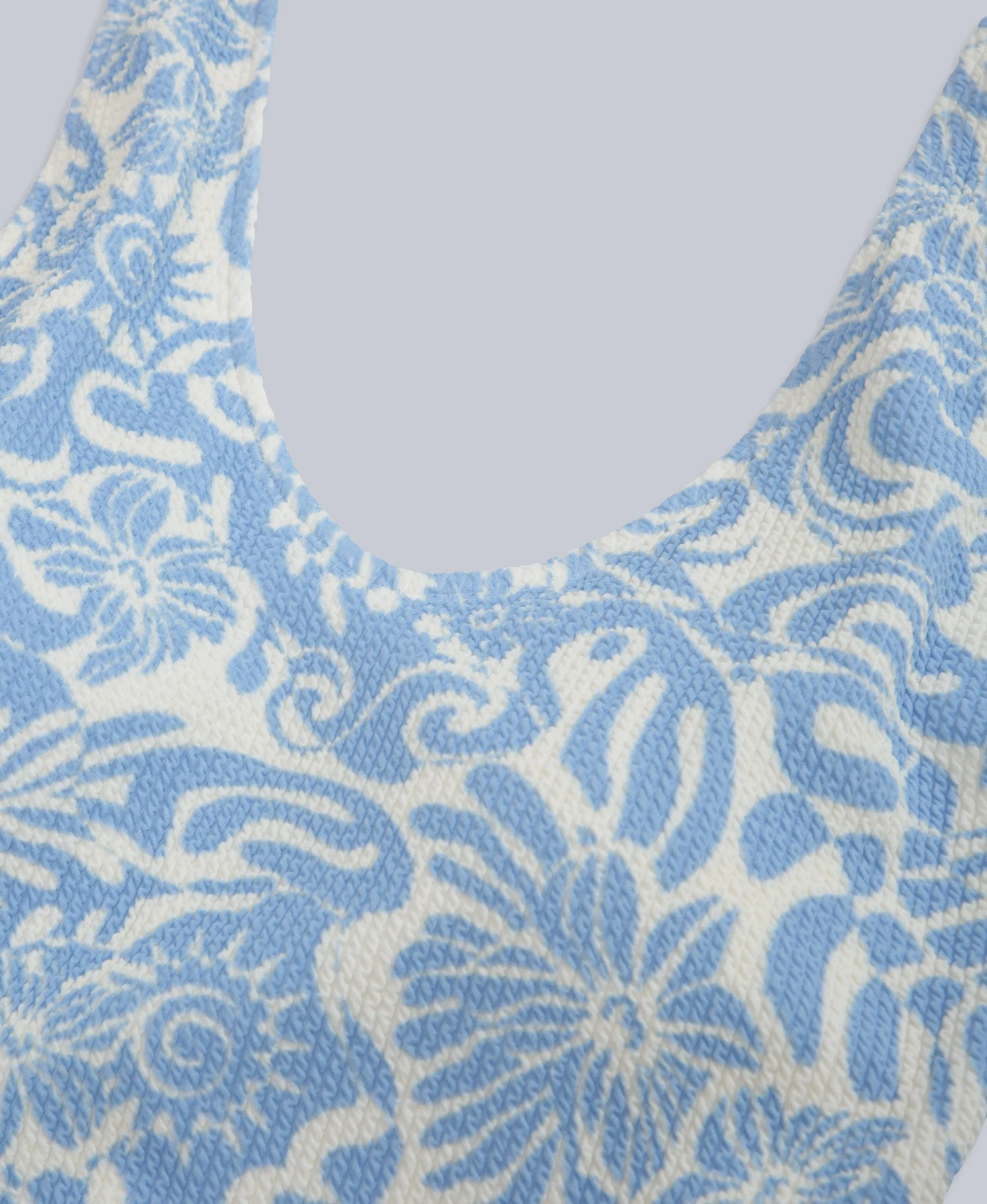 Lea Womens Swimsuit - Light Blue - Image 8