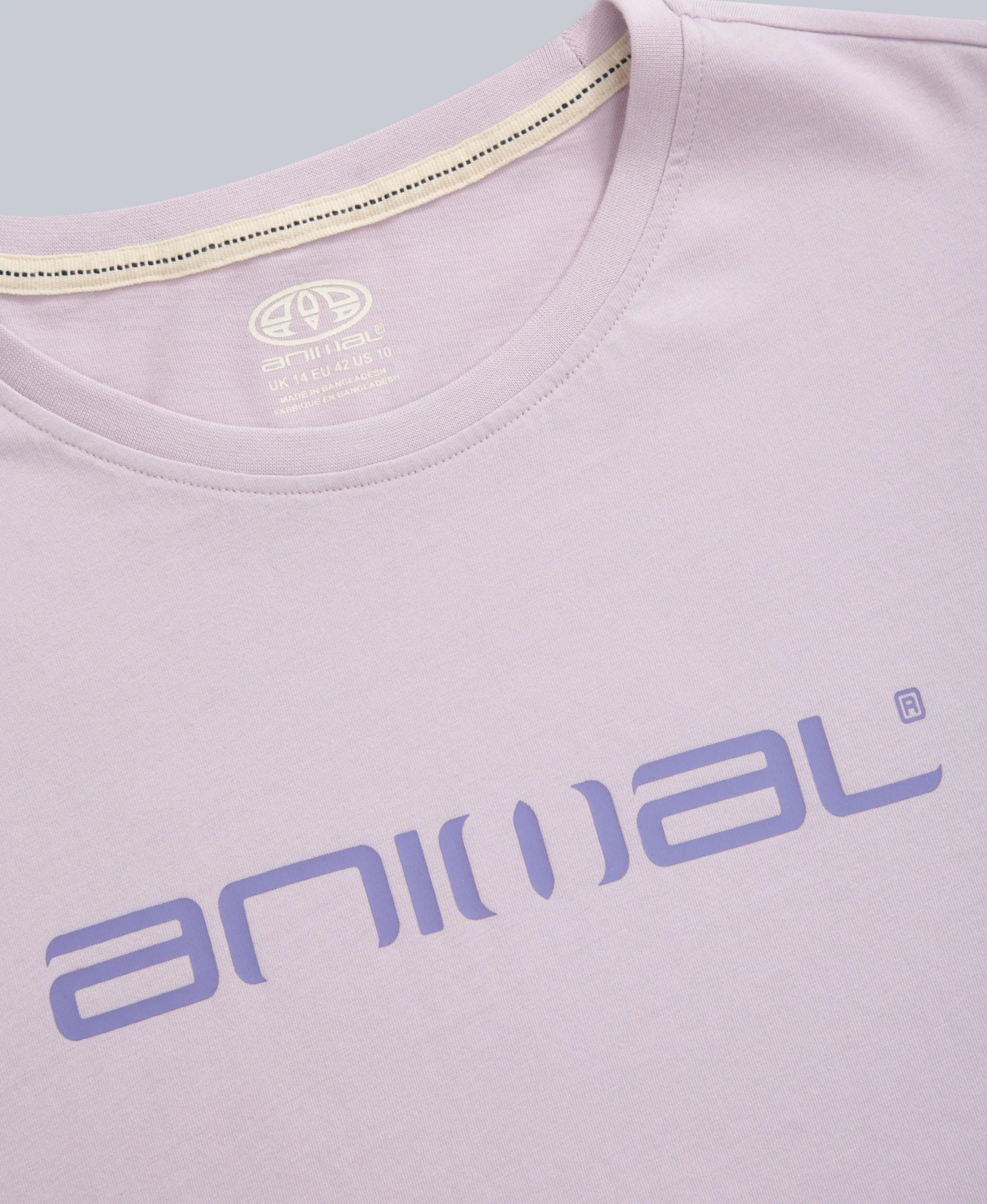 Leena Womens Boxy T-Shirt - Lilac - Image 8