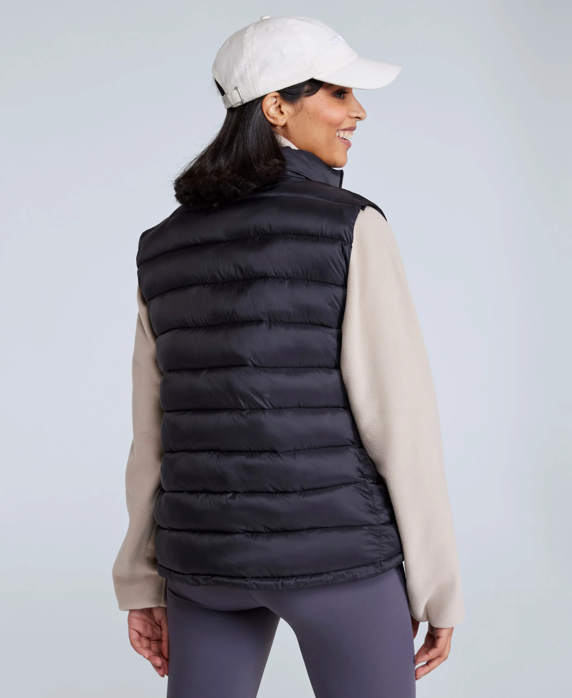 Light Cosi Womens Gilet - Jet Black - Image 3