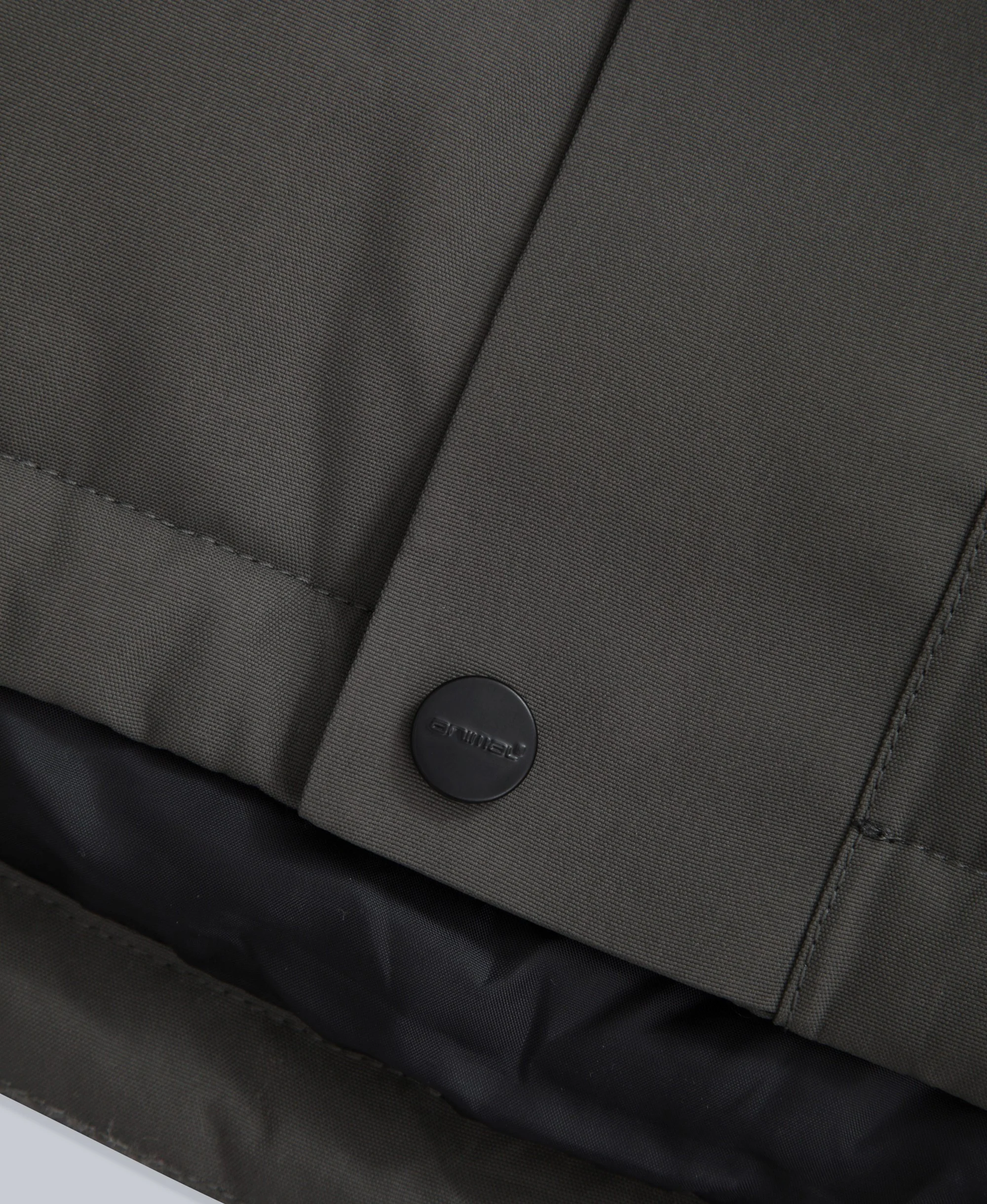 Lisbon Mens Waterproof Parka - Dark Khaki - Image 9