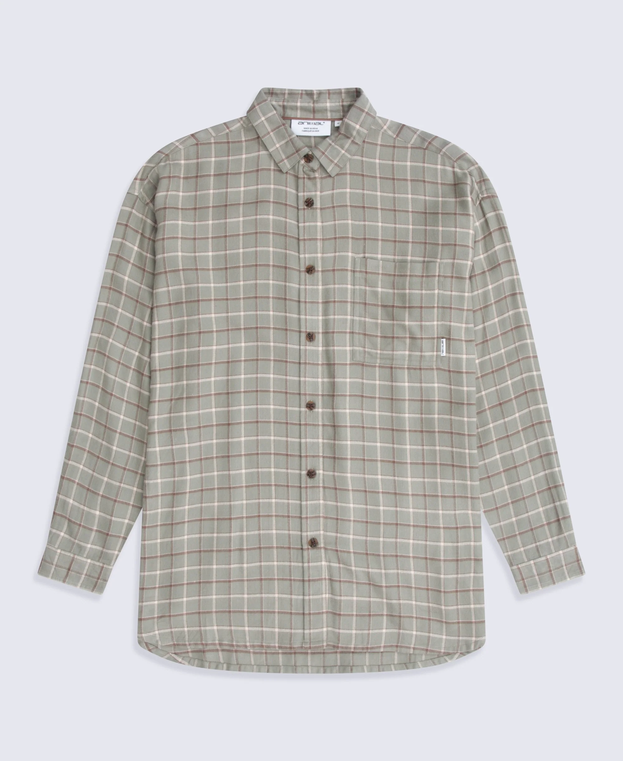 Maisie Womens Supersoft Relaxed Shirt - Khaki - Image 6