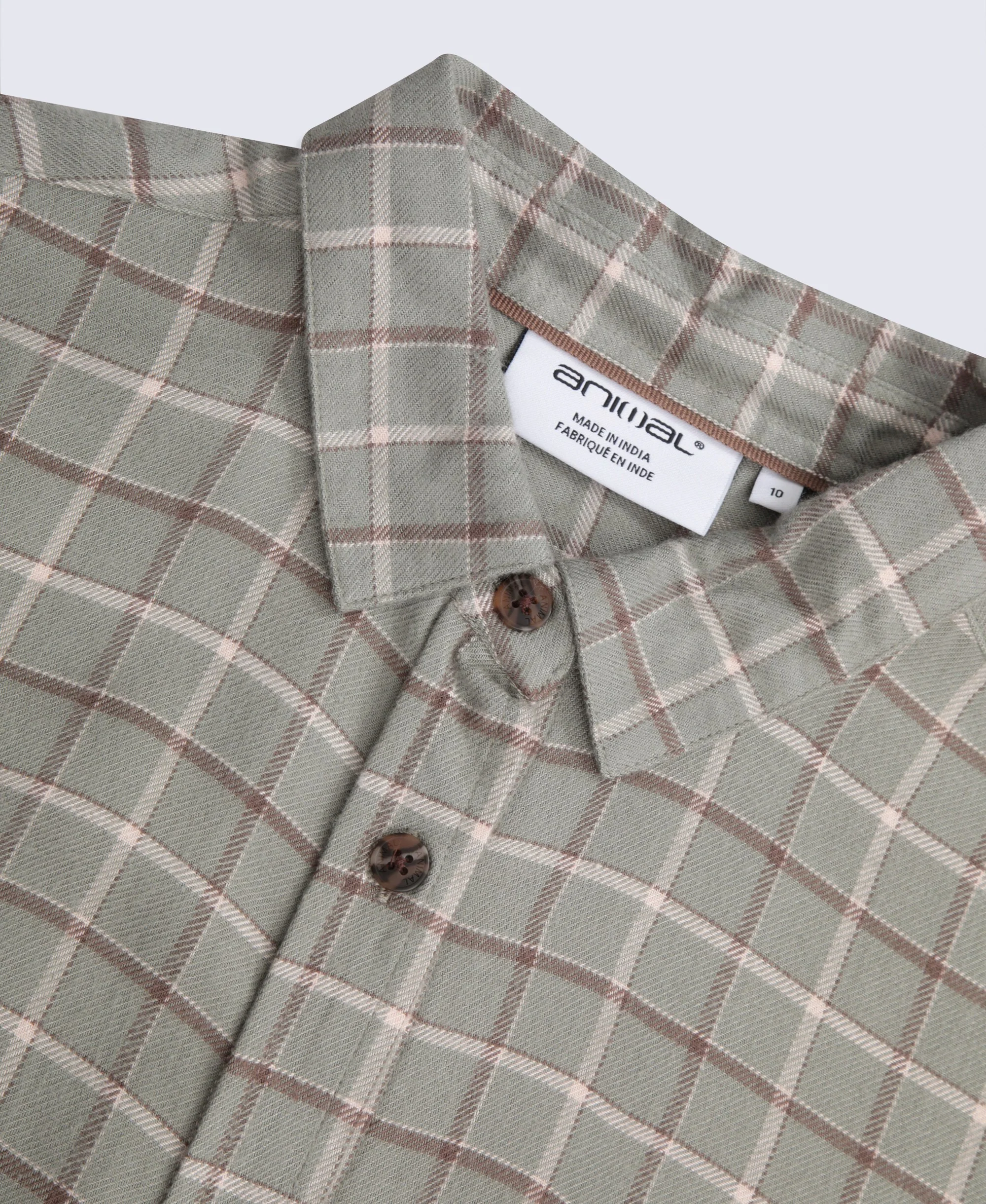 Maisie Womens Supersoft Relaxed Shirt - Khaki - Image 8