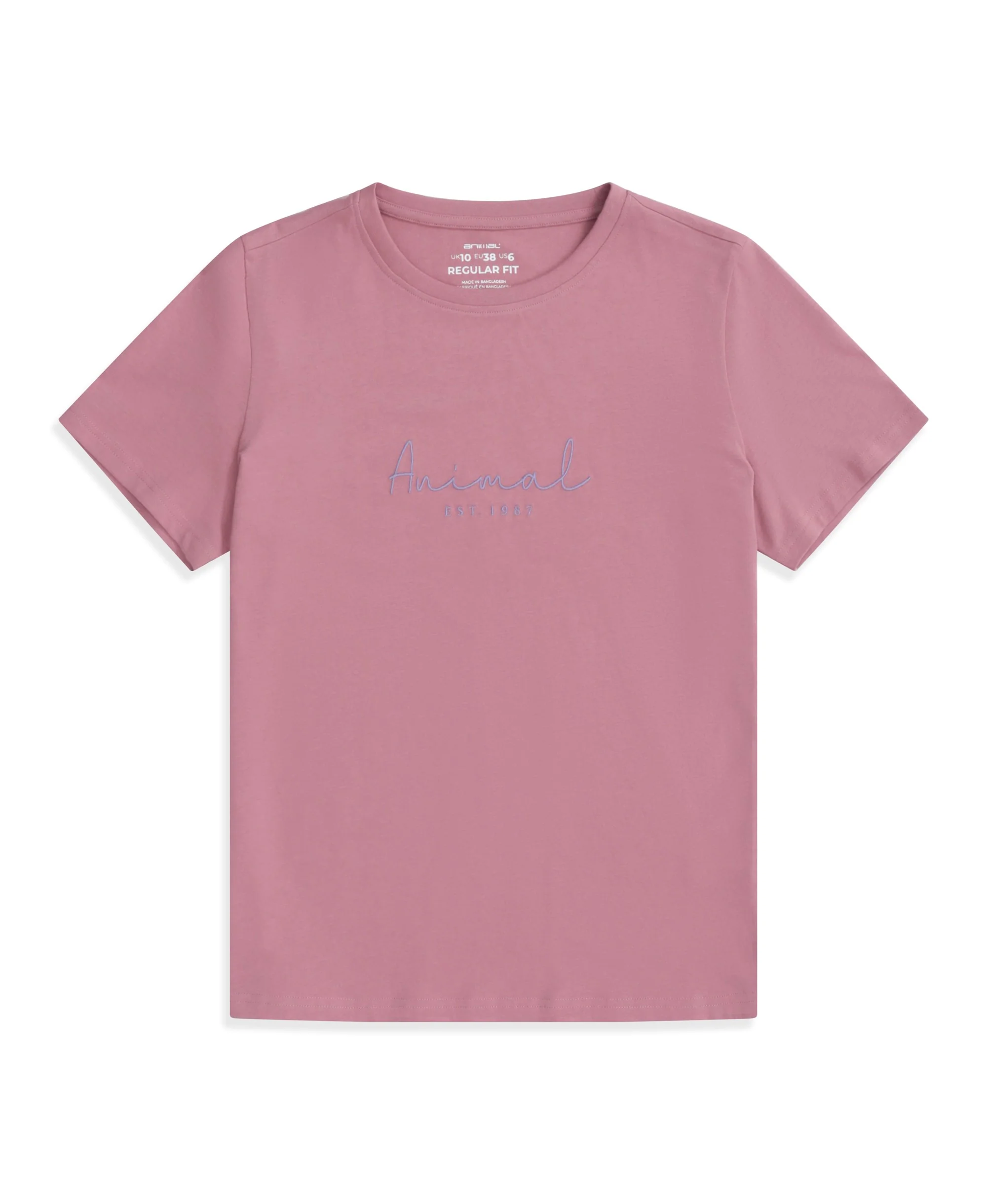 Marina Womens Logo T-Shirt - Light Pink - Image 5