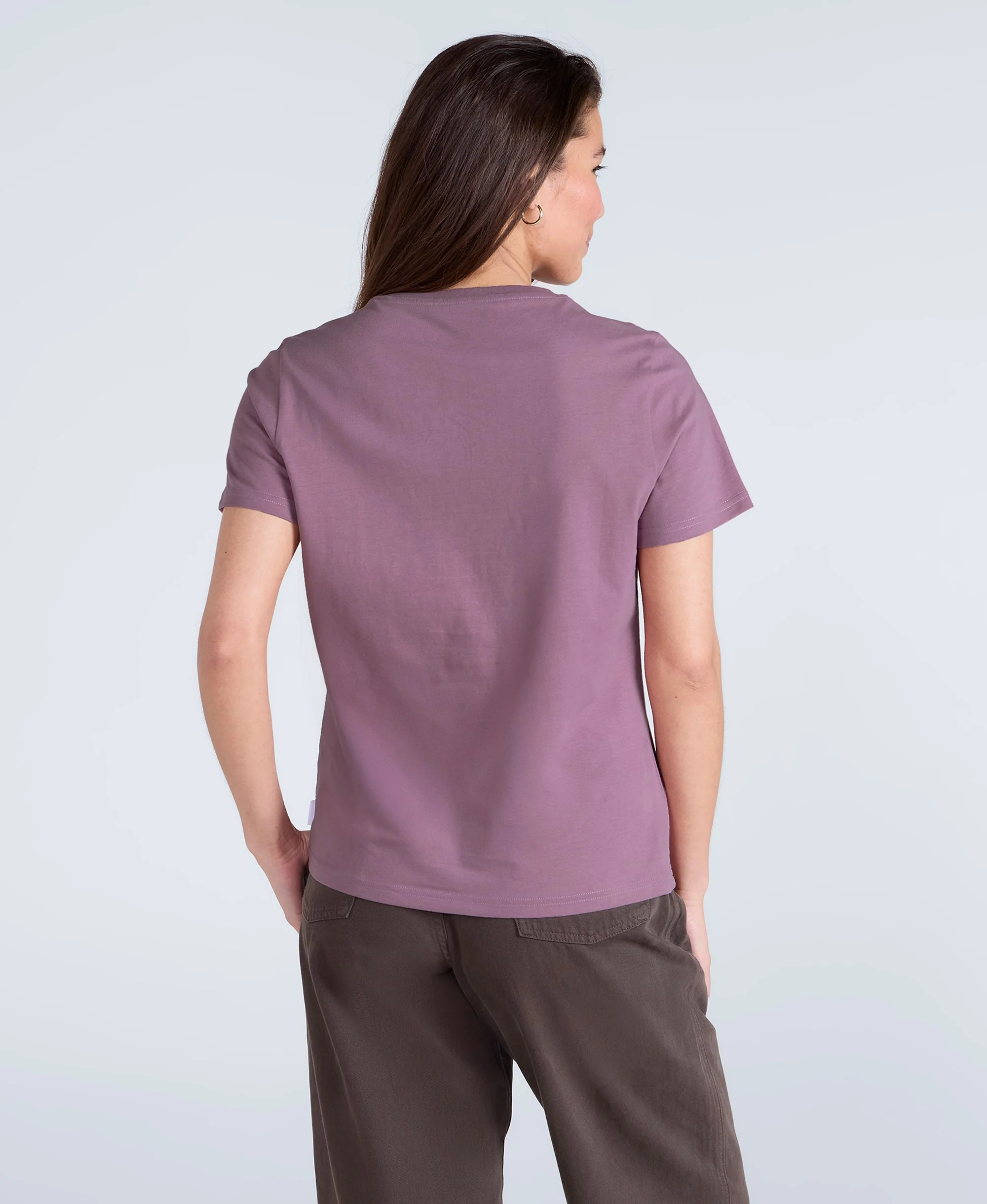 Marina Womens Logo T-Shirt - Purple - Image 3