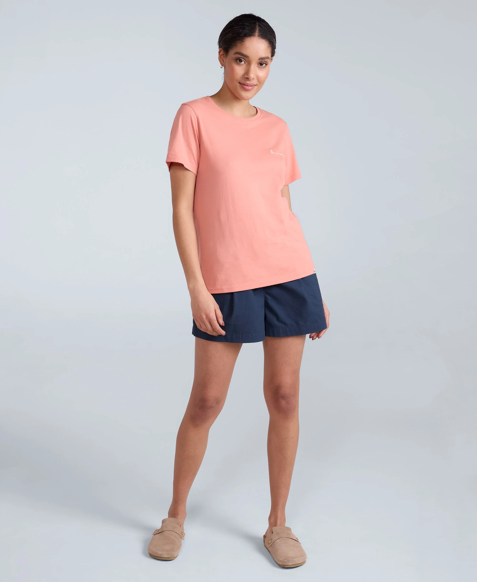 Marina Womens Logo T-Shirt - Pink - Image 2