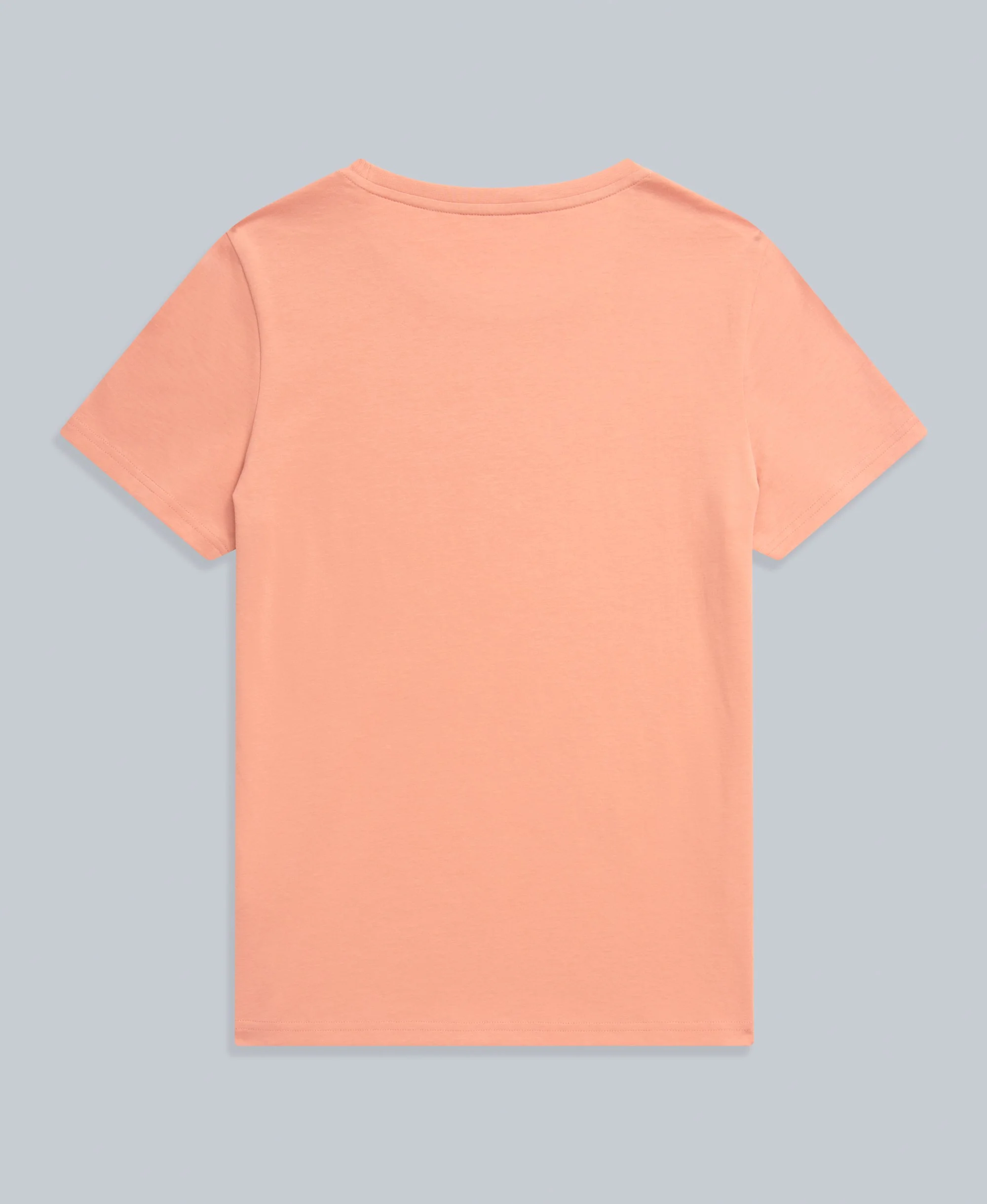 Marina Womens Script Logo T-Shirt - Coral - Image 7