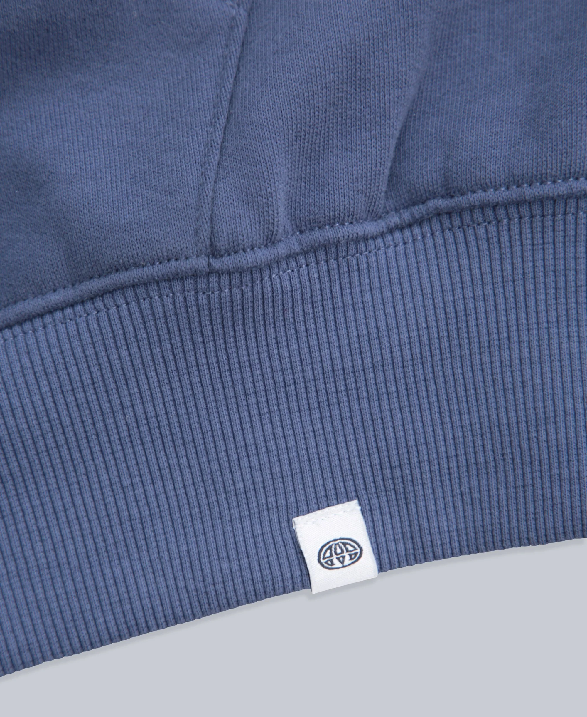 Maya Womens Cornwall Zip Hoodie - Blue - Image 5