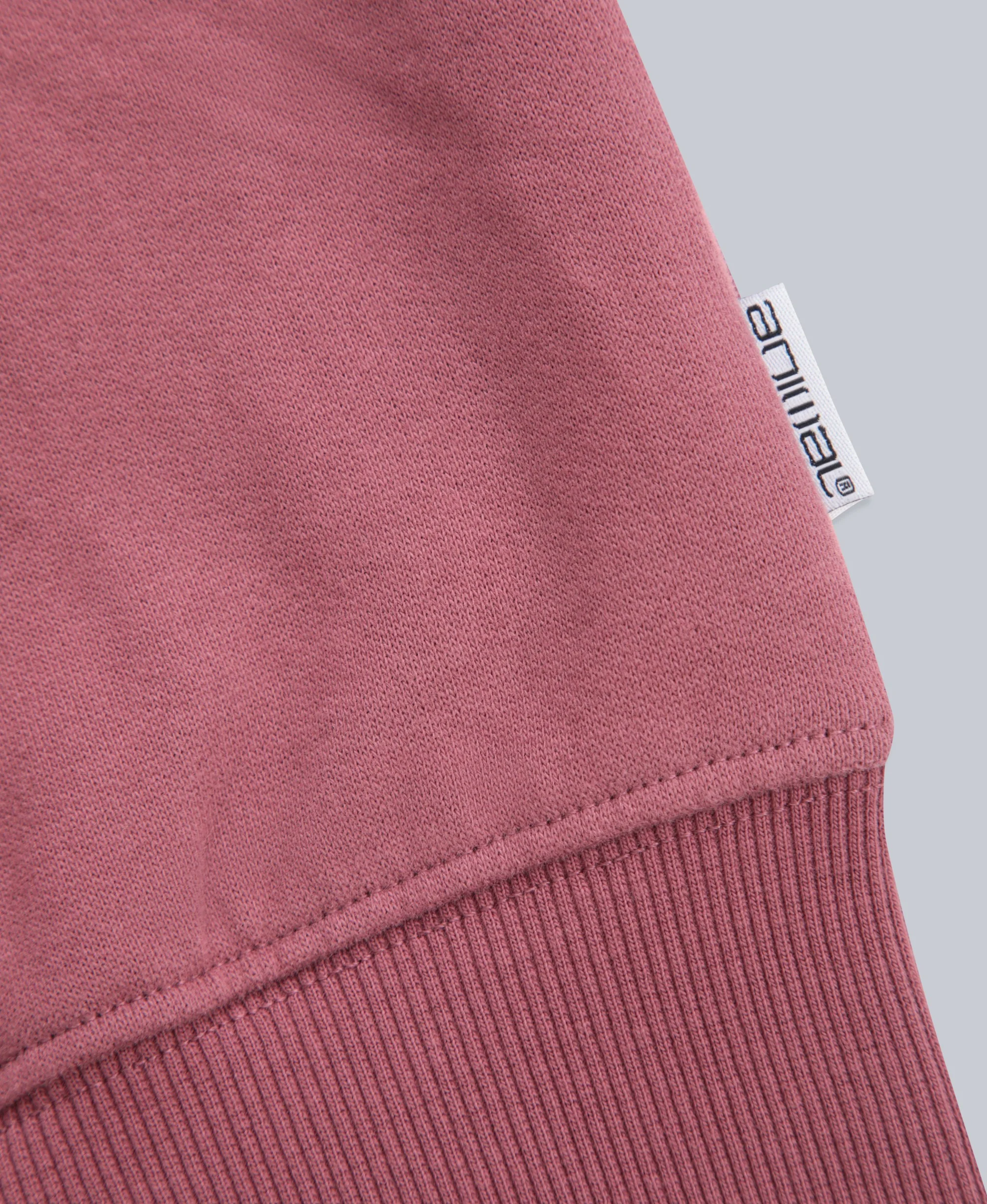 Maya Womens Full-Zip Hoodie - Dusky Purple - Image 10