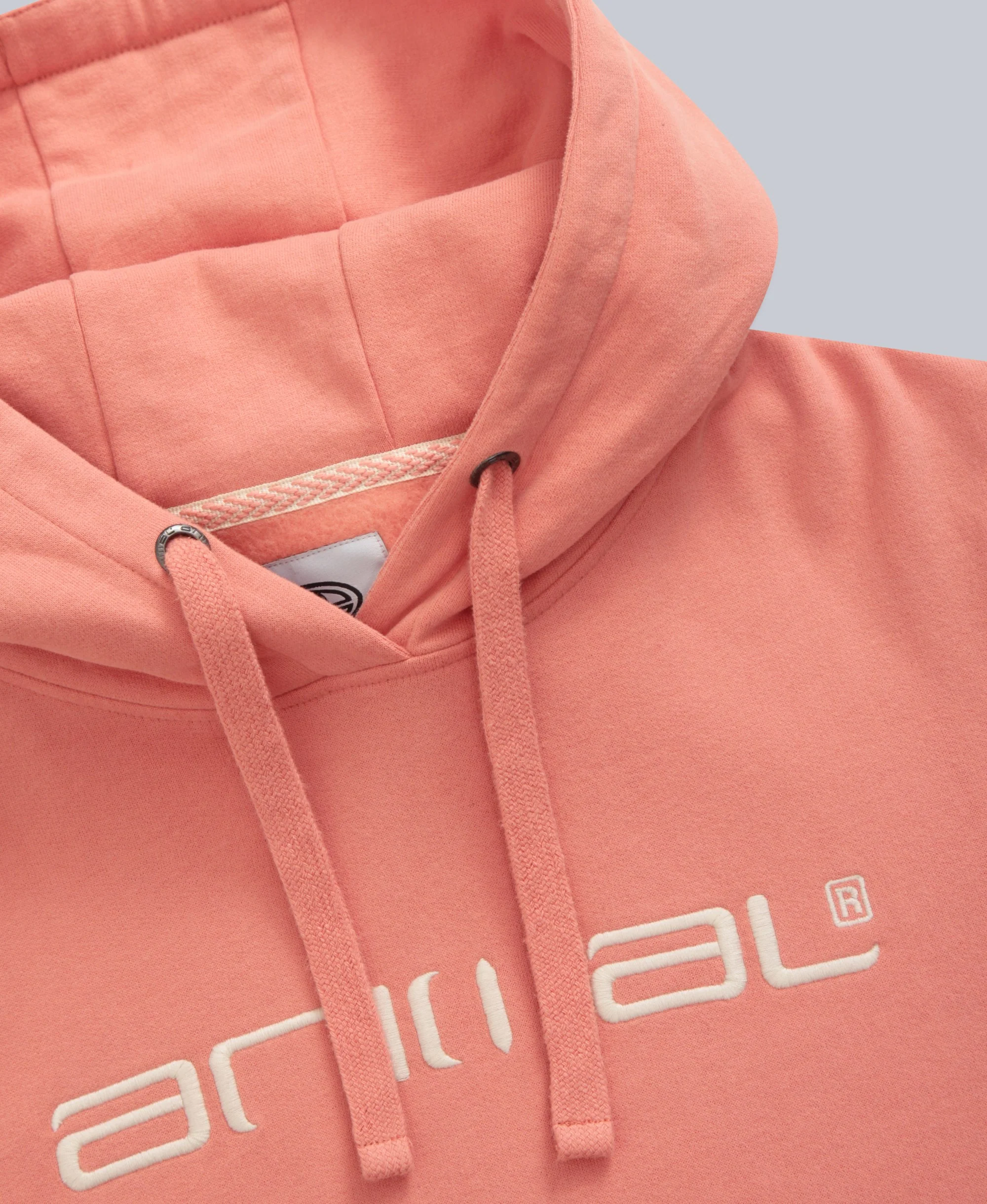 Maya Womens Hoodie - Coral - Image 9