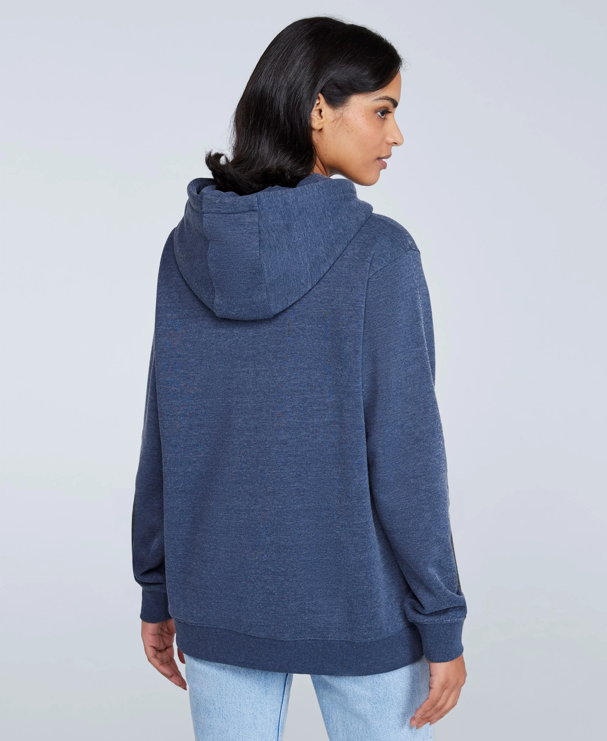 Maya Womens Hoodie - Dark Blue - Image 2