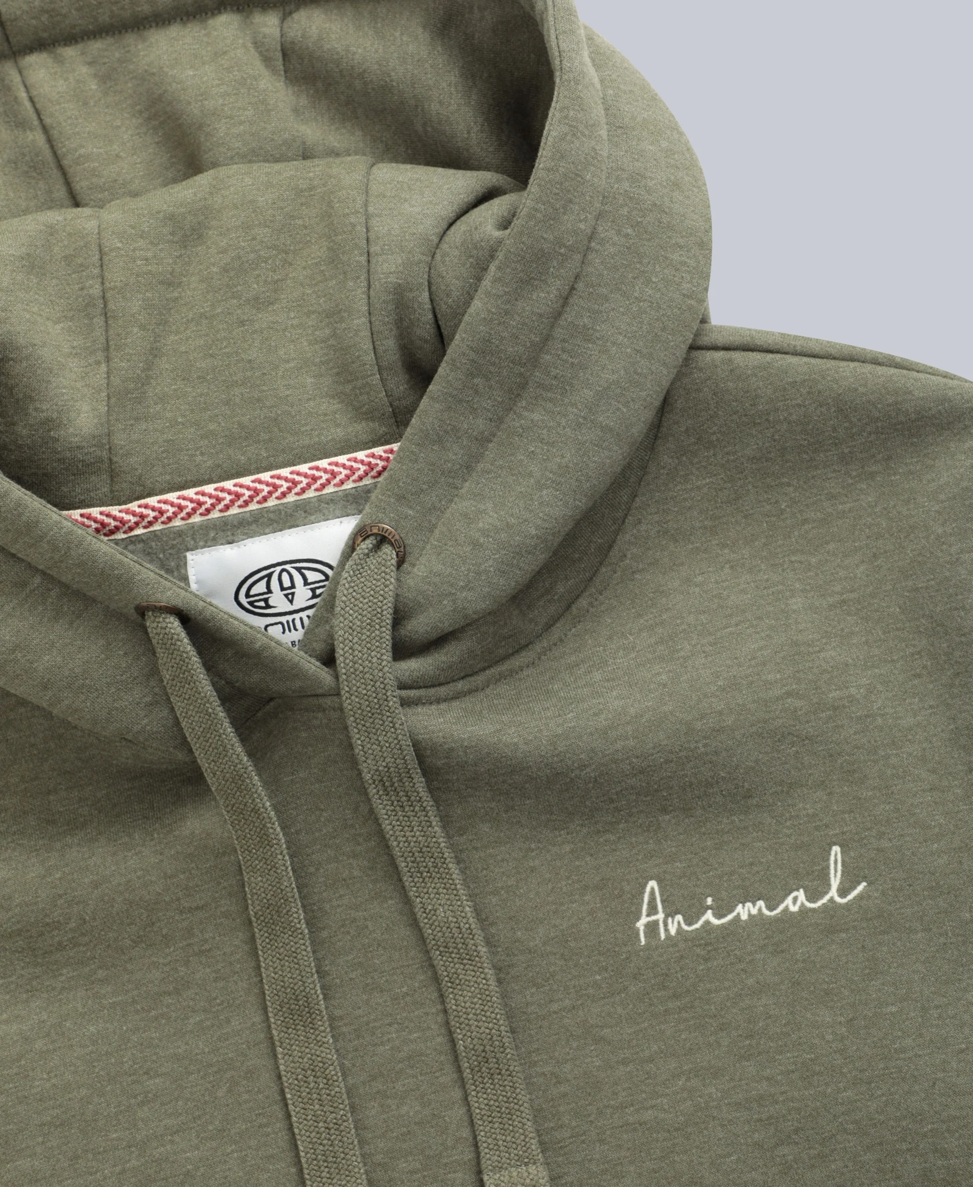 Maya Womens Hoodie - Light Khaki - Image 8