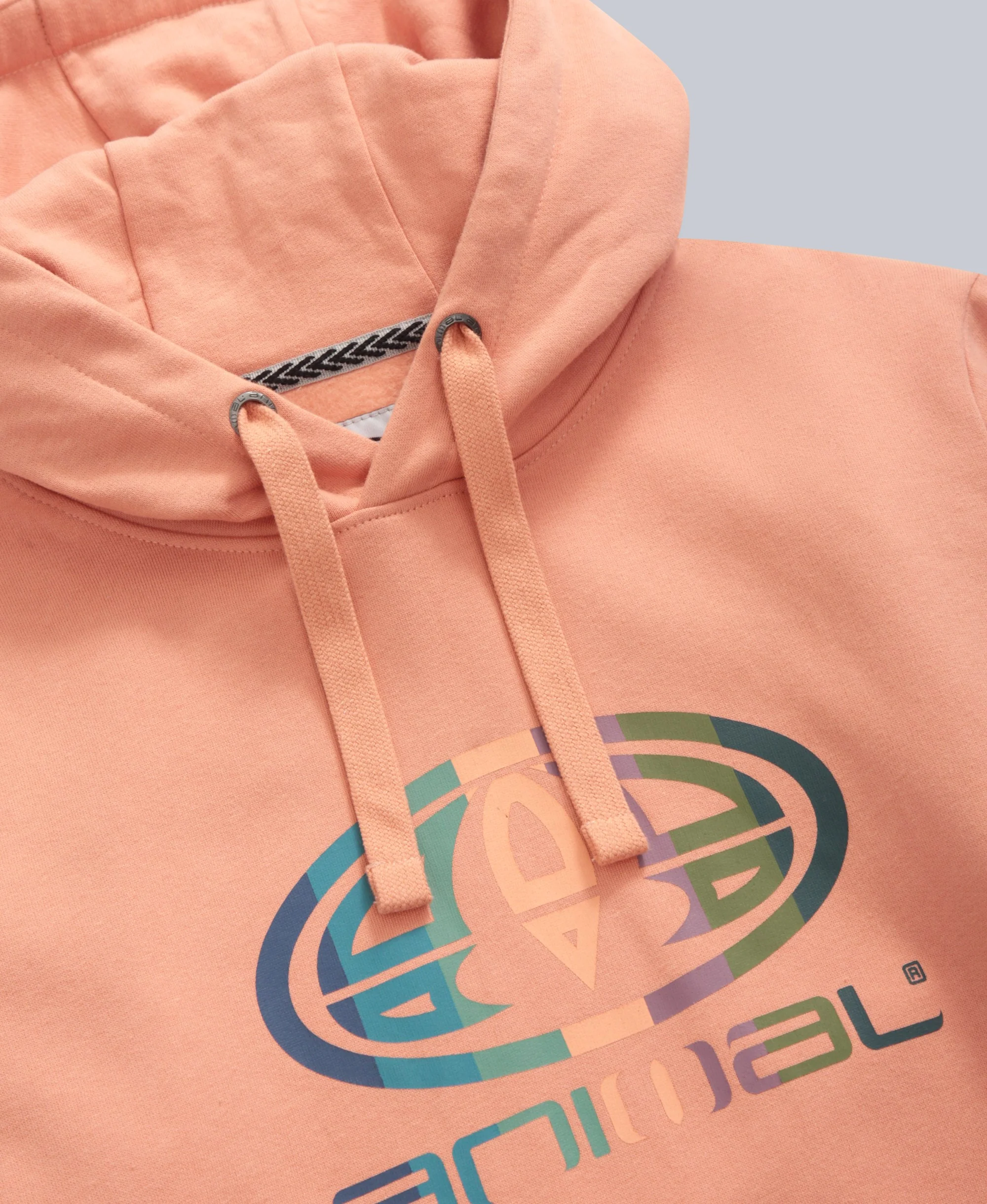 Maya Womens Graphic Hoodie - Light Pink - Image 8