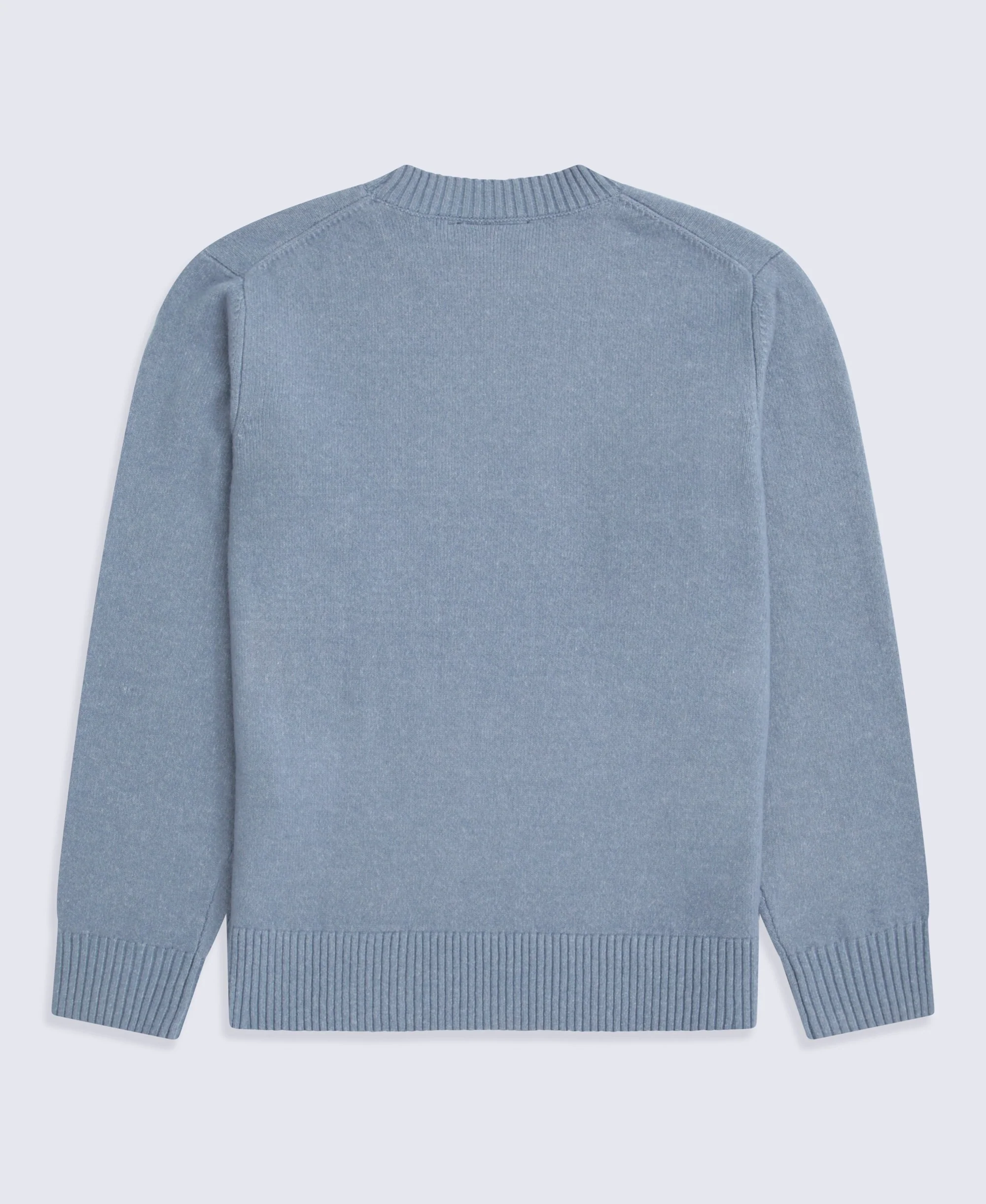 Mens Cosy Jumper - Blue - Image 8