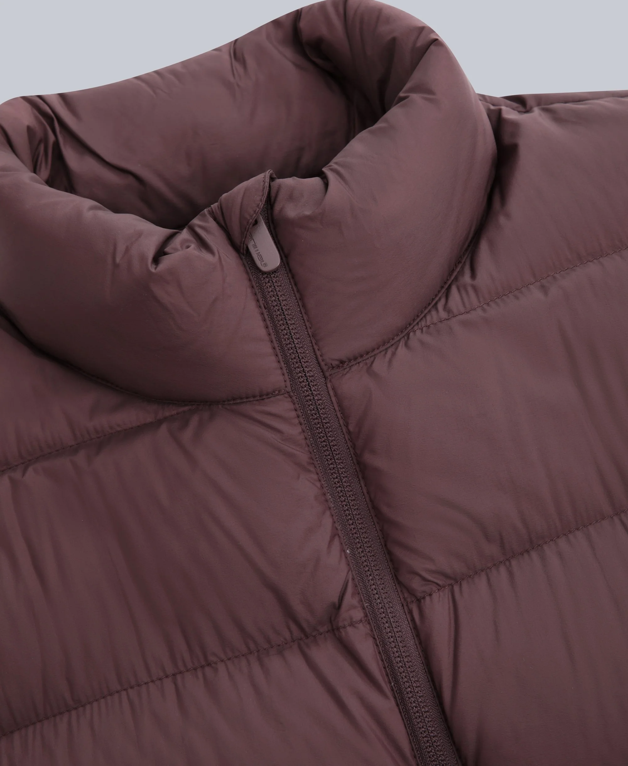 Mens Lightweight Down Gilet - Dark Burgundy - Image 7