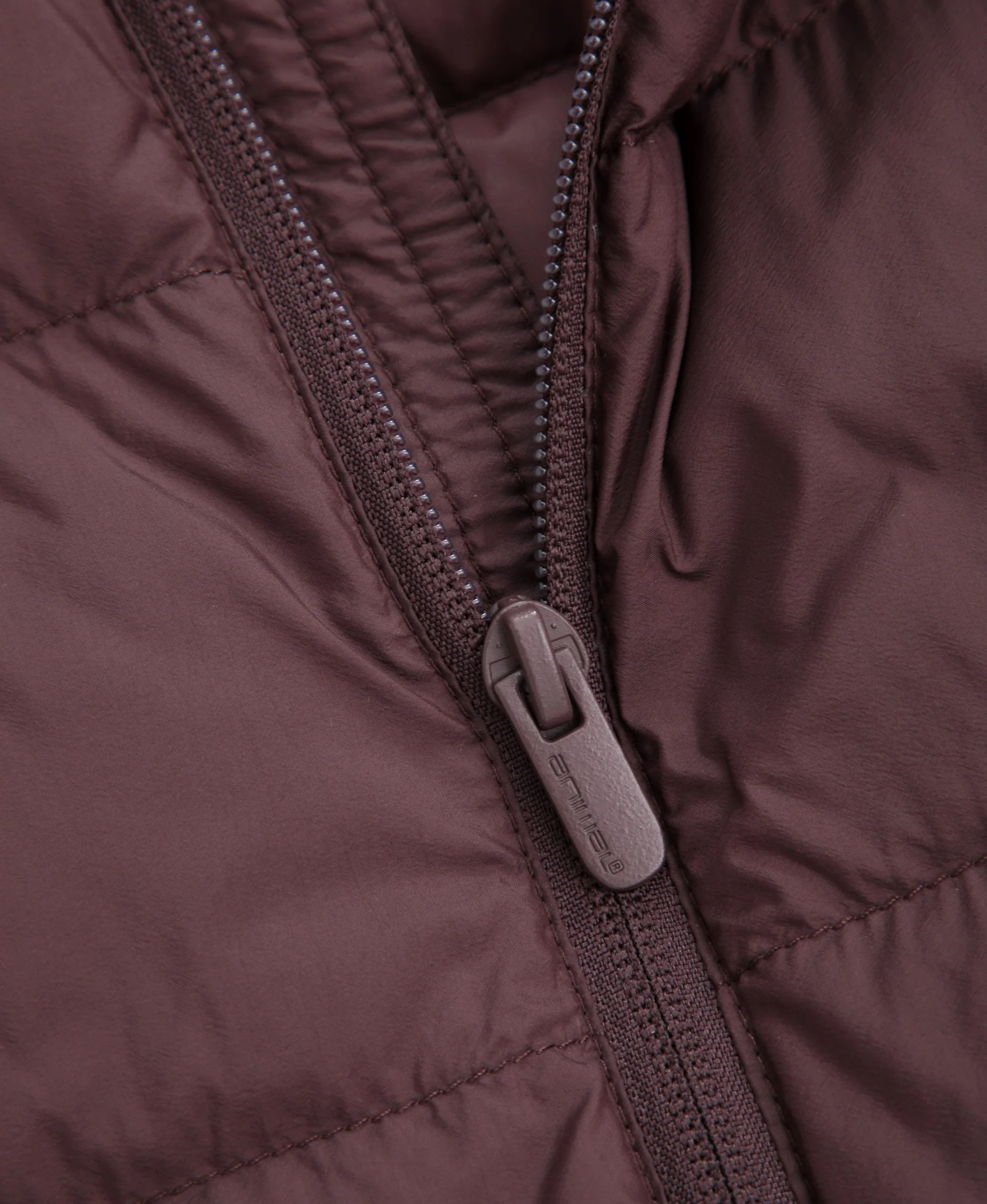 Mens Lightweight Down Gilet - Dark Burgundy - Image 8