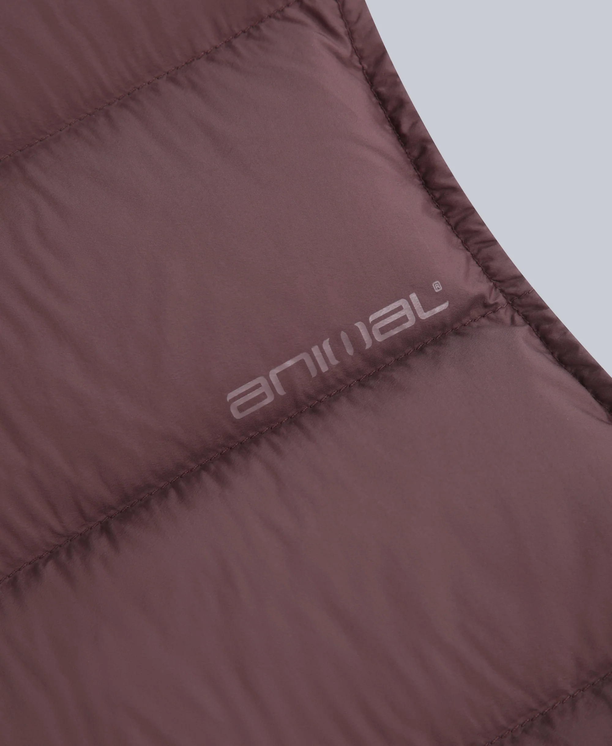 Mens Lightweight Down Gilet - Dark Burgundy - Image 9