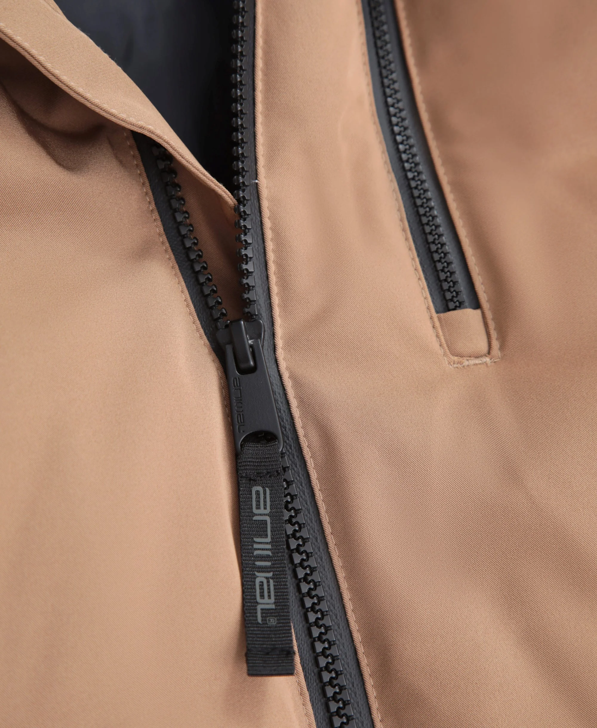 Polar Mens Heat Sealed Waterproof Ski Jacket - Brown - Image 9