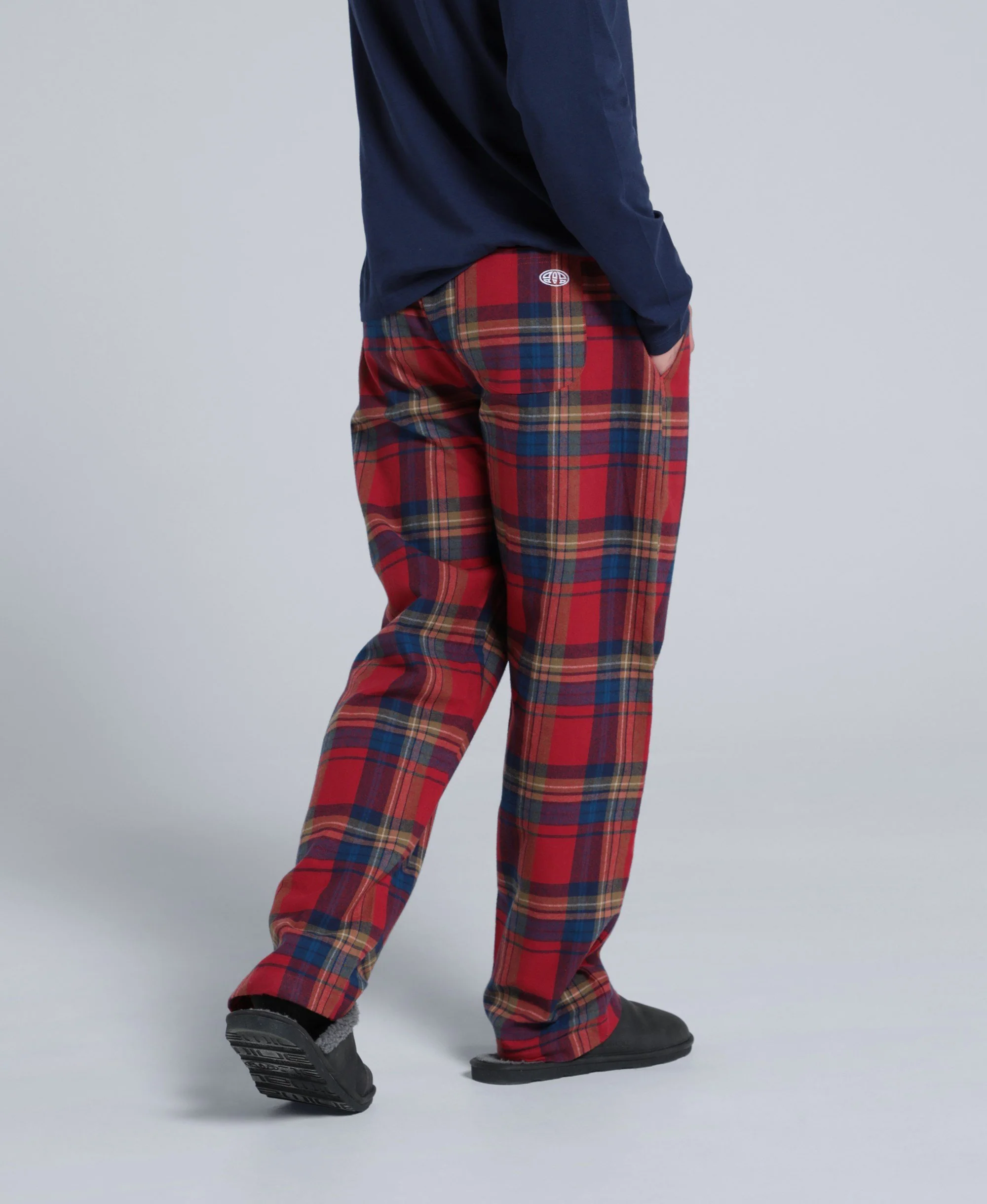 Mens Pyjama Set - Red - Image 4