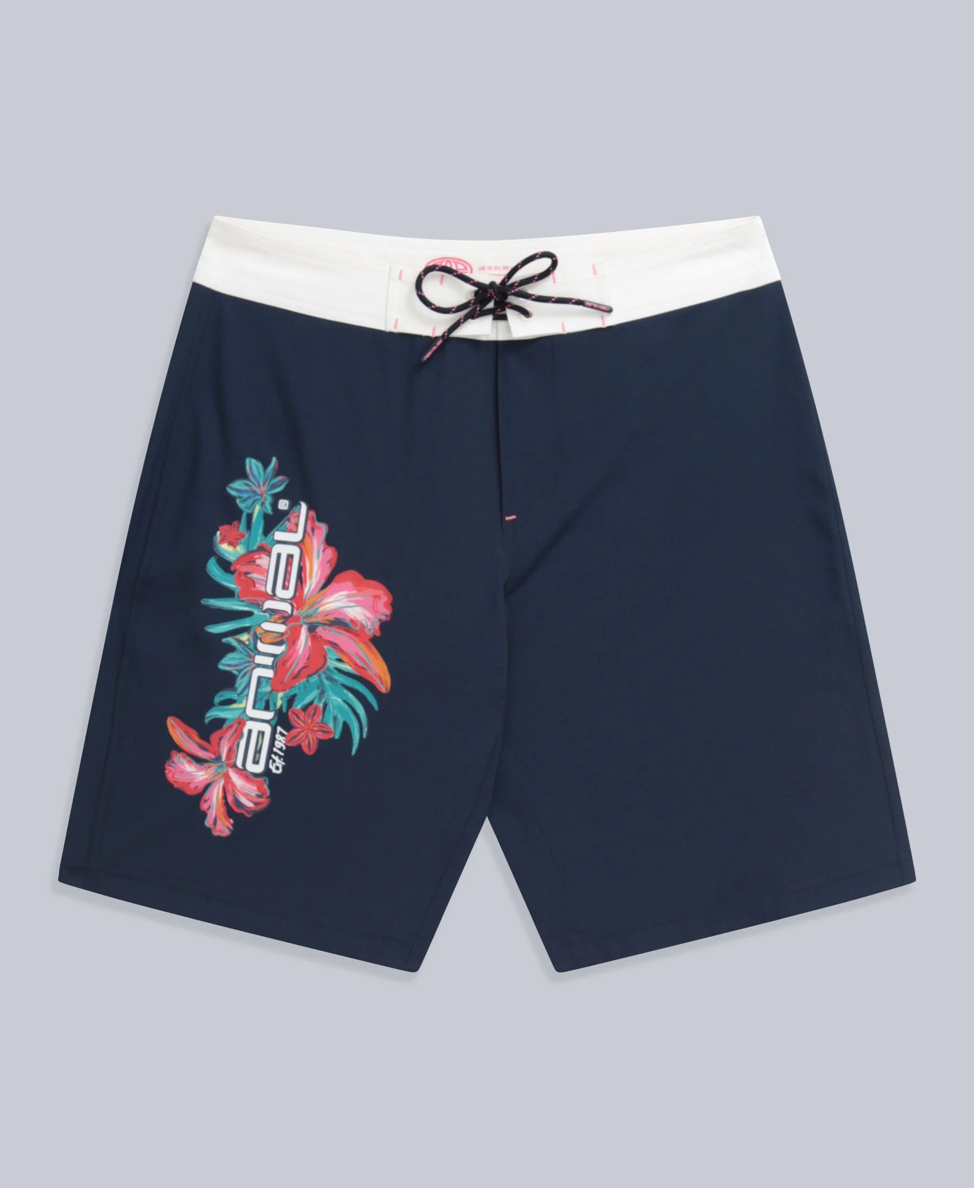 Nora Womens Classic Boardshorts - Indigo - Image 5