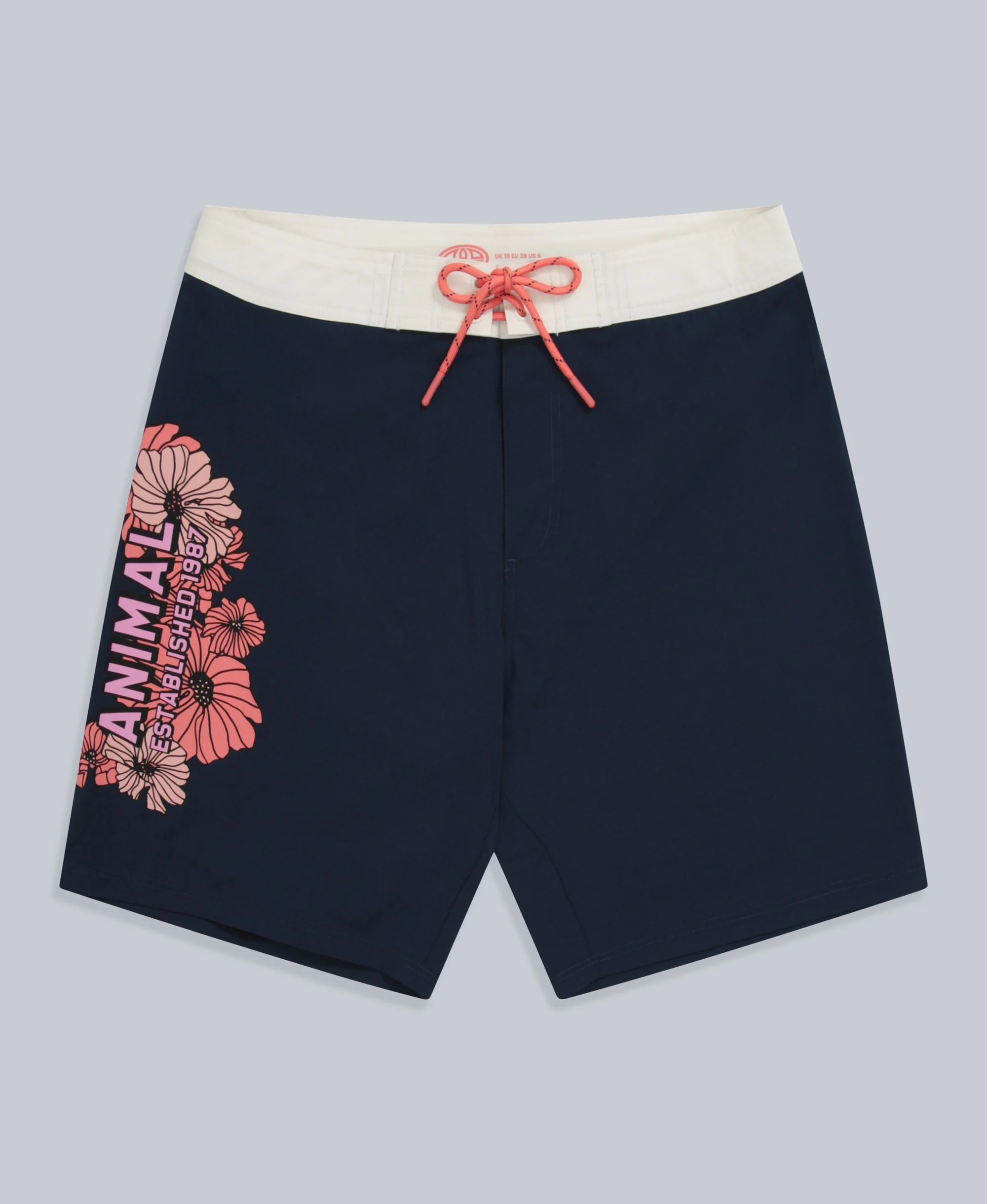 Nora Womens Classic Boardshorts - Navy - Image 9