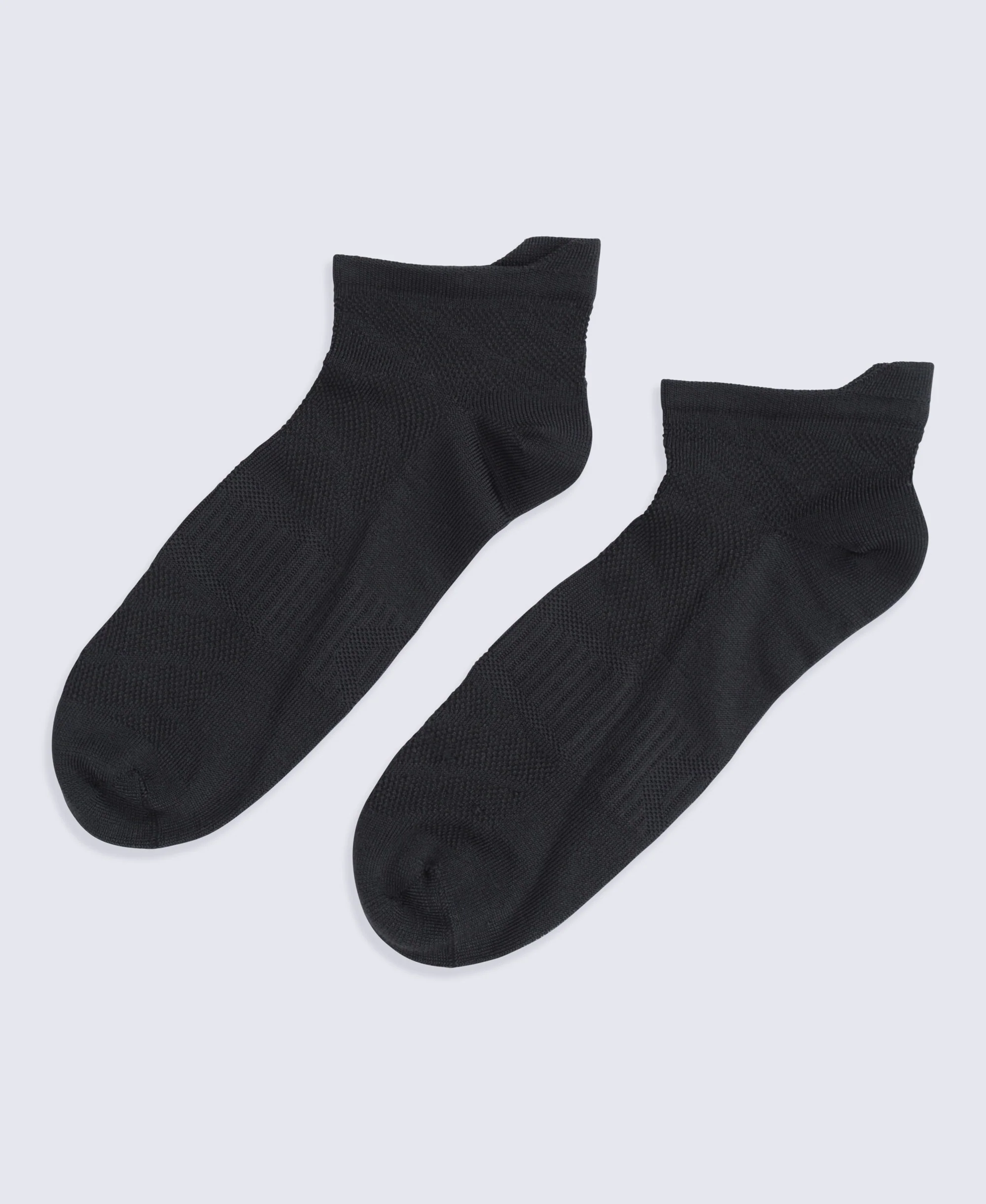 Ocea Womens Lightweight Trainer Socks 3-Pack - Dark Beige - Image 3