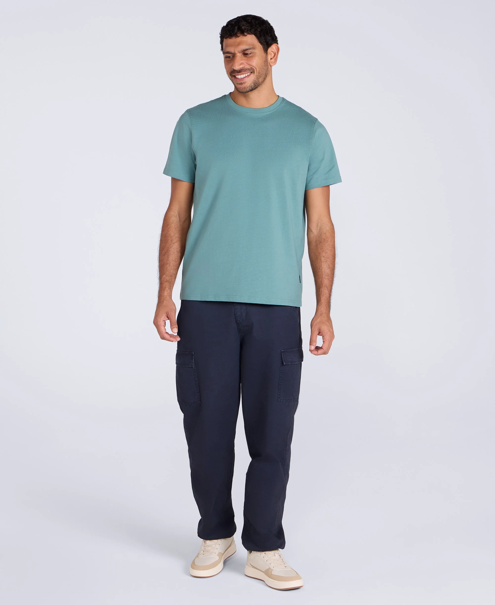 Otis Mens Oversized T-Shirt - Green - Image 2