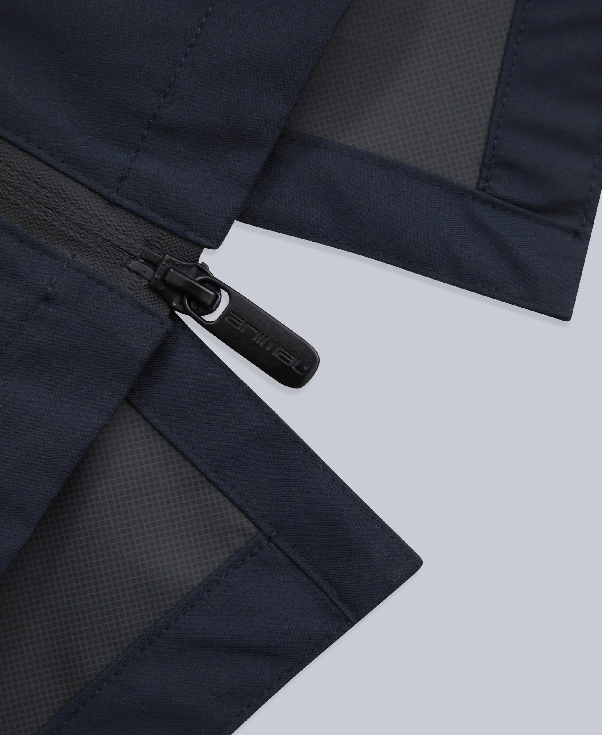 Pace Womens Longline Waterproof Jacket - Navy - Image 10