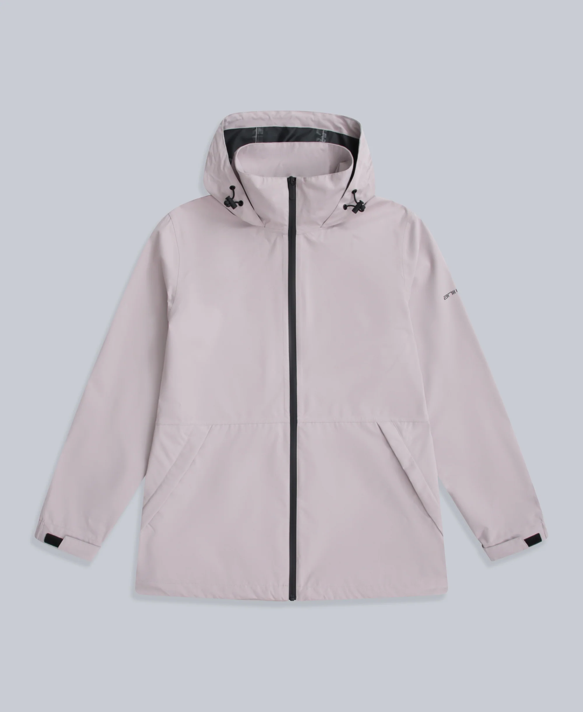 Pace Womens Waterproof Packable Jacket - Light Beige - Image 6