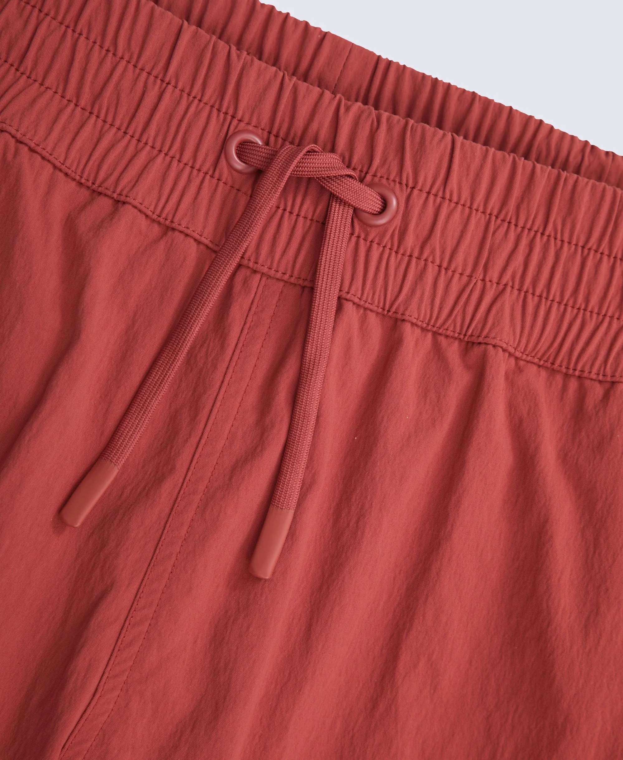 Packable Womens Swim Short - Rust - Image 3