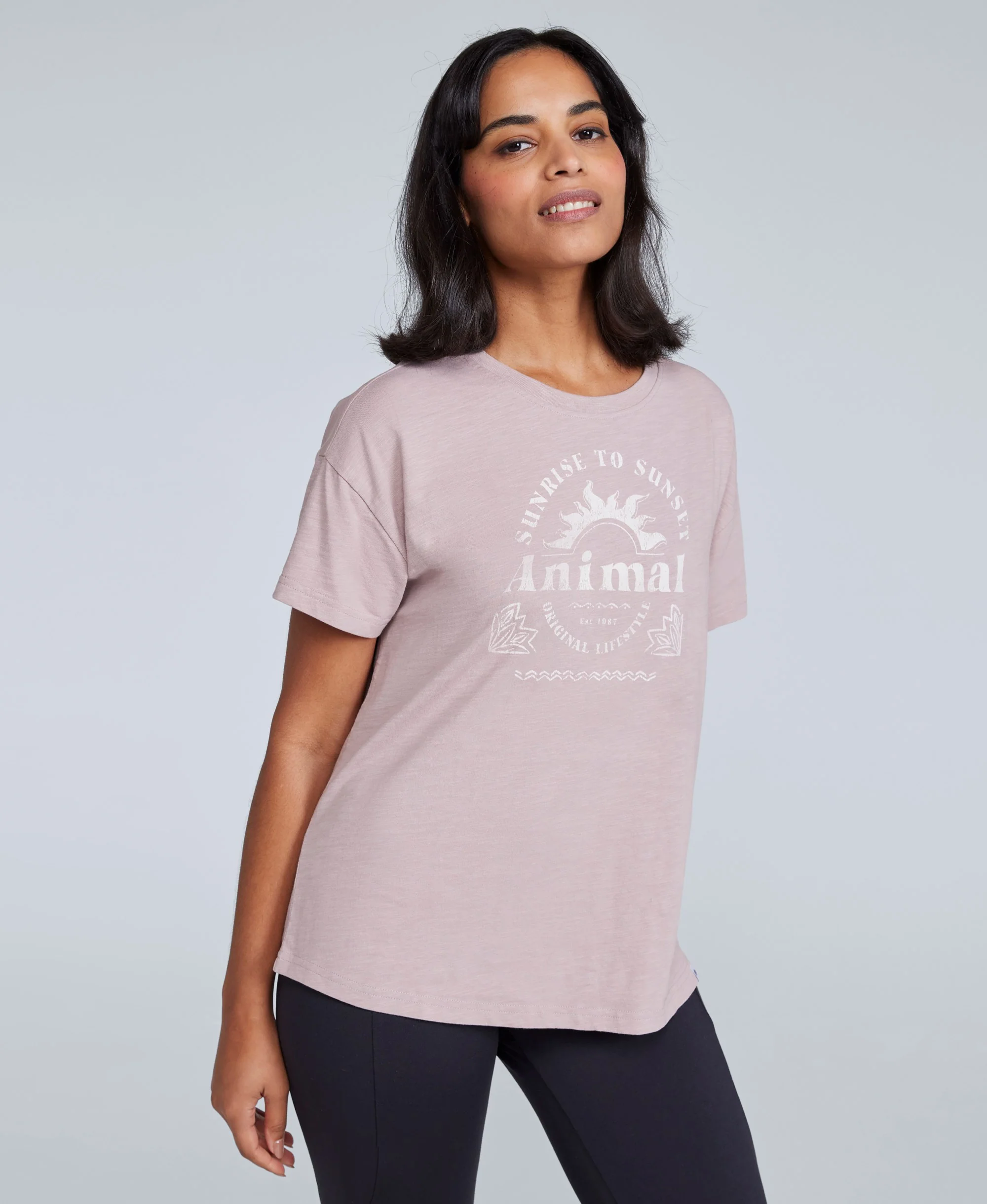 Phoenix Womens T-Shirt - Light Pink - Image 2